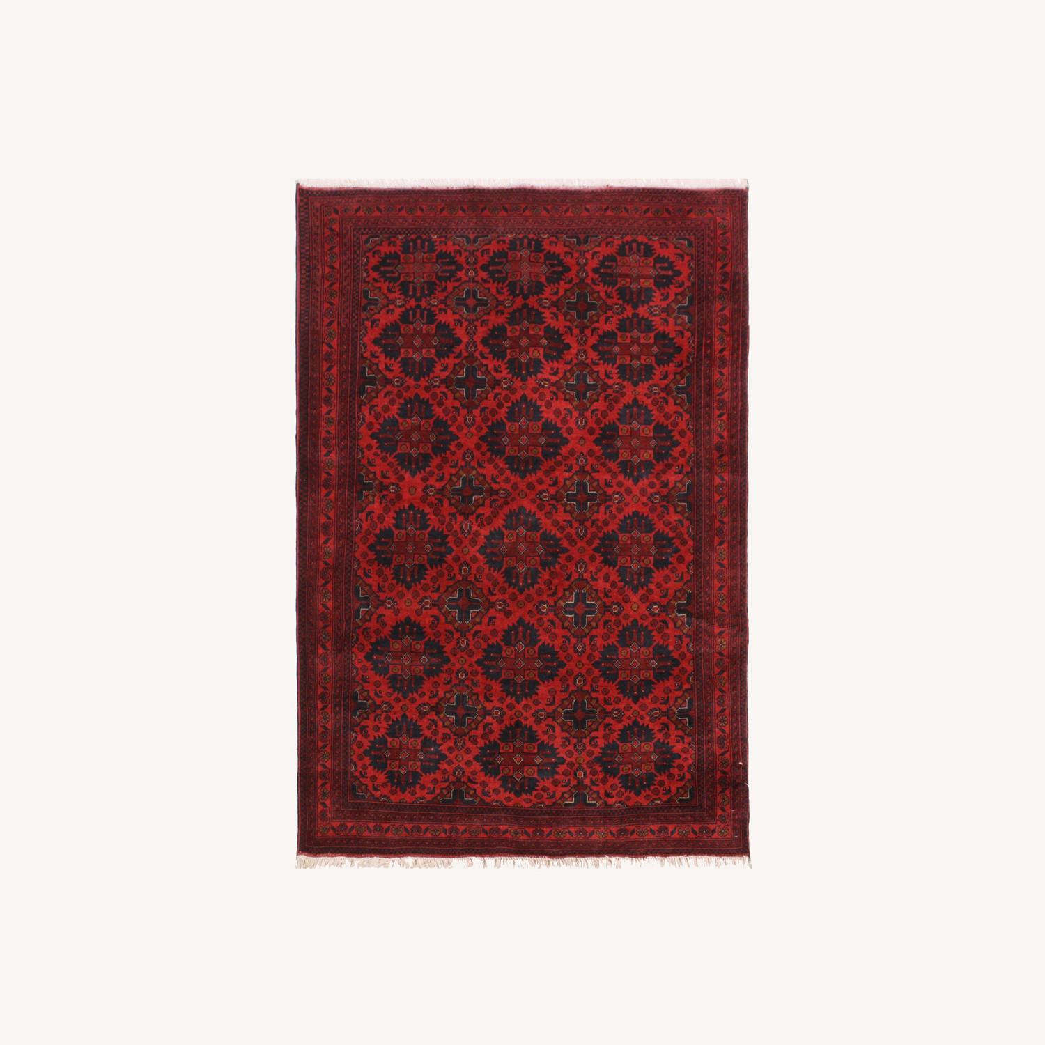 Rustic Khal Mohammadi Arvilla Rug - 4'2'' x 6'4'' - image-0