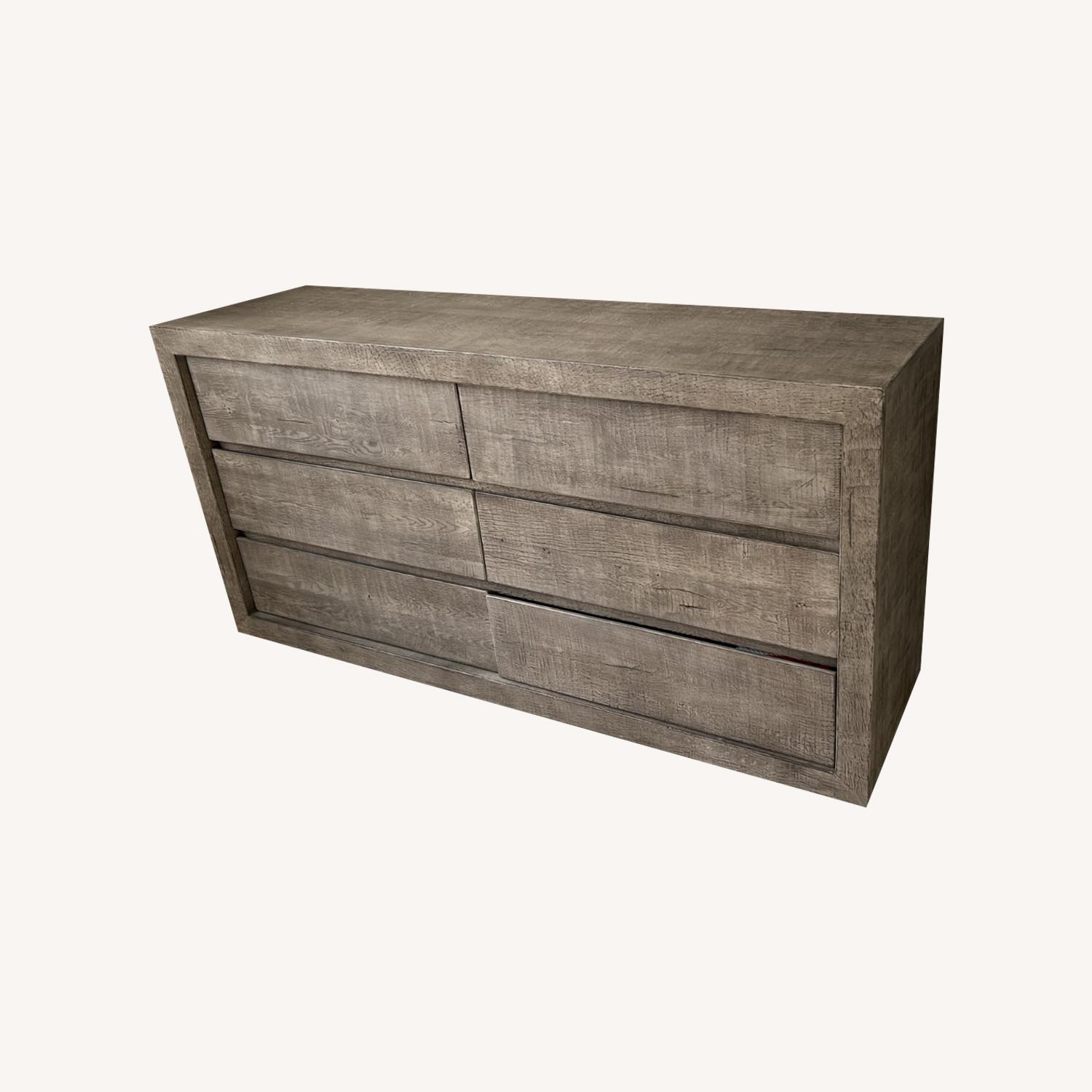 Restoration Hardware Oak Dresser - image-0