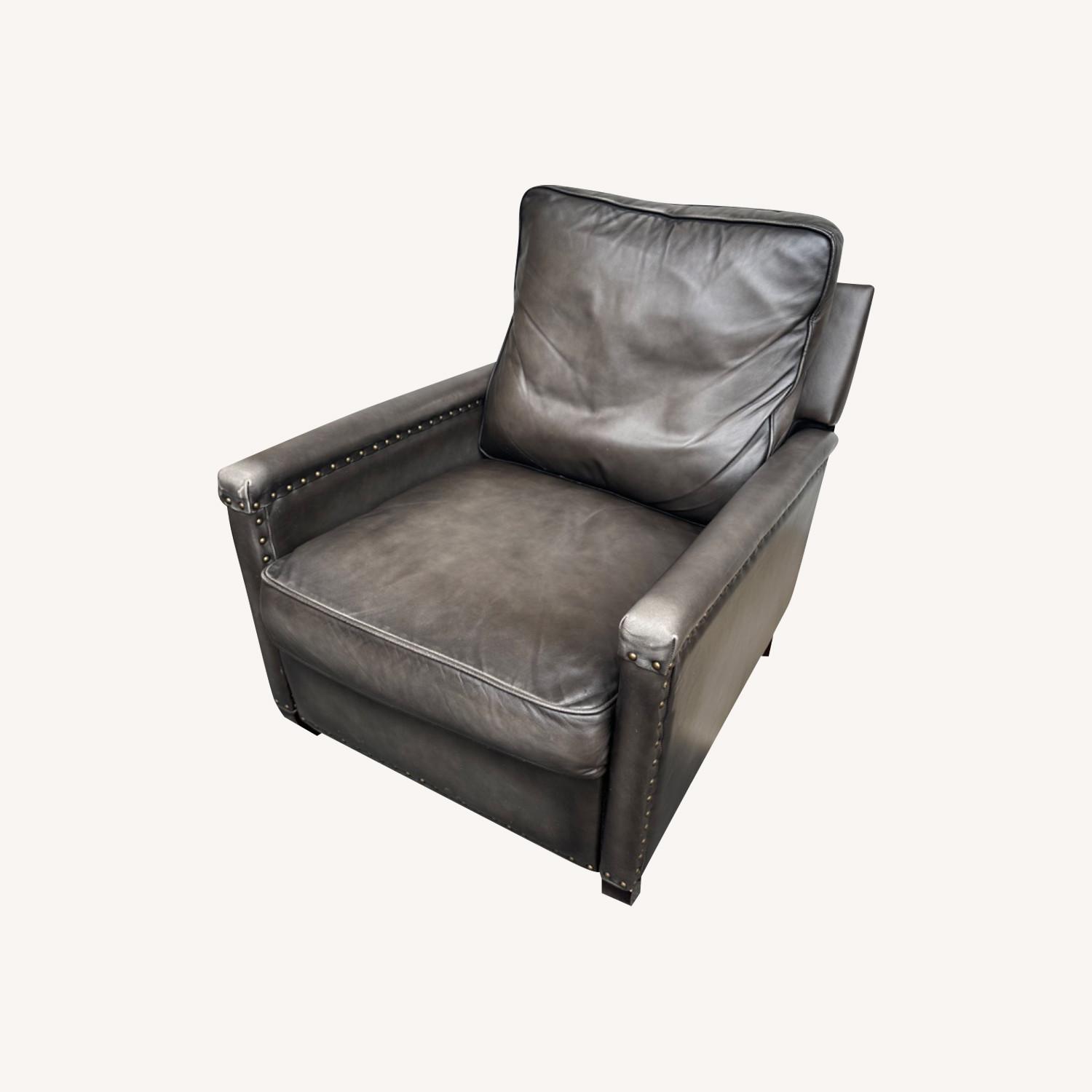 Pottery Barn Tyler Leather Recliner Chair