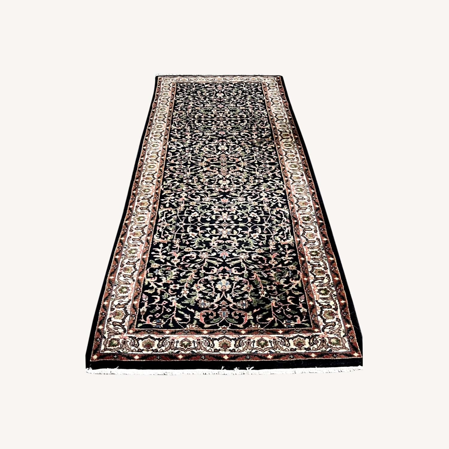 Persian Tabrizstyle Wool Runner AptDeco