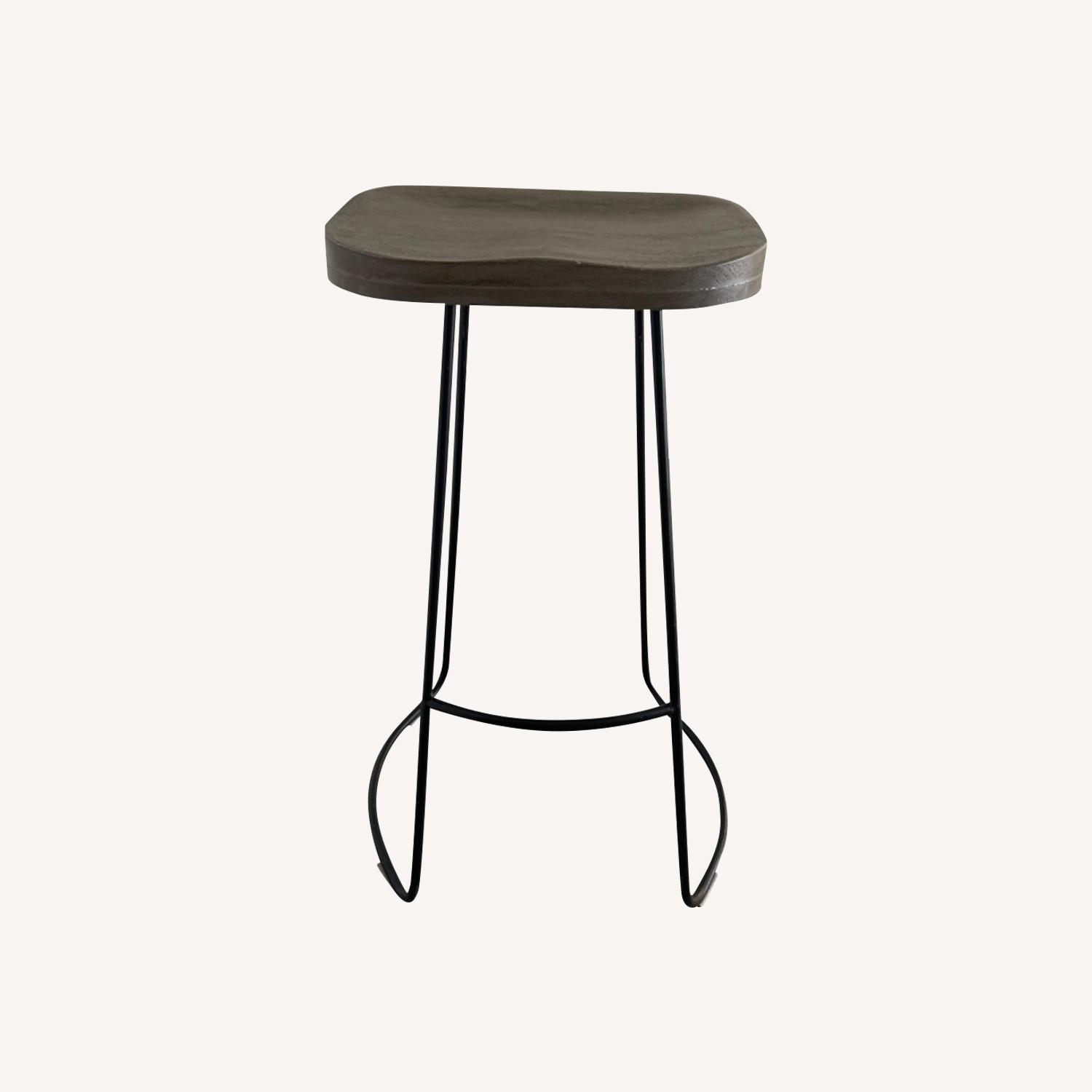 Brown Counter Stools (Set of 2) - image-0