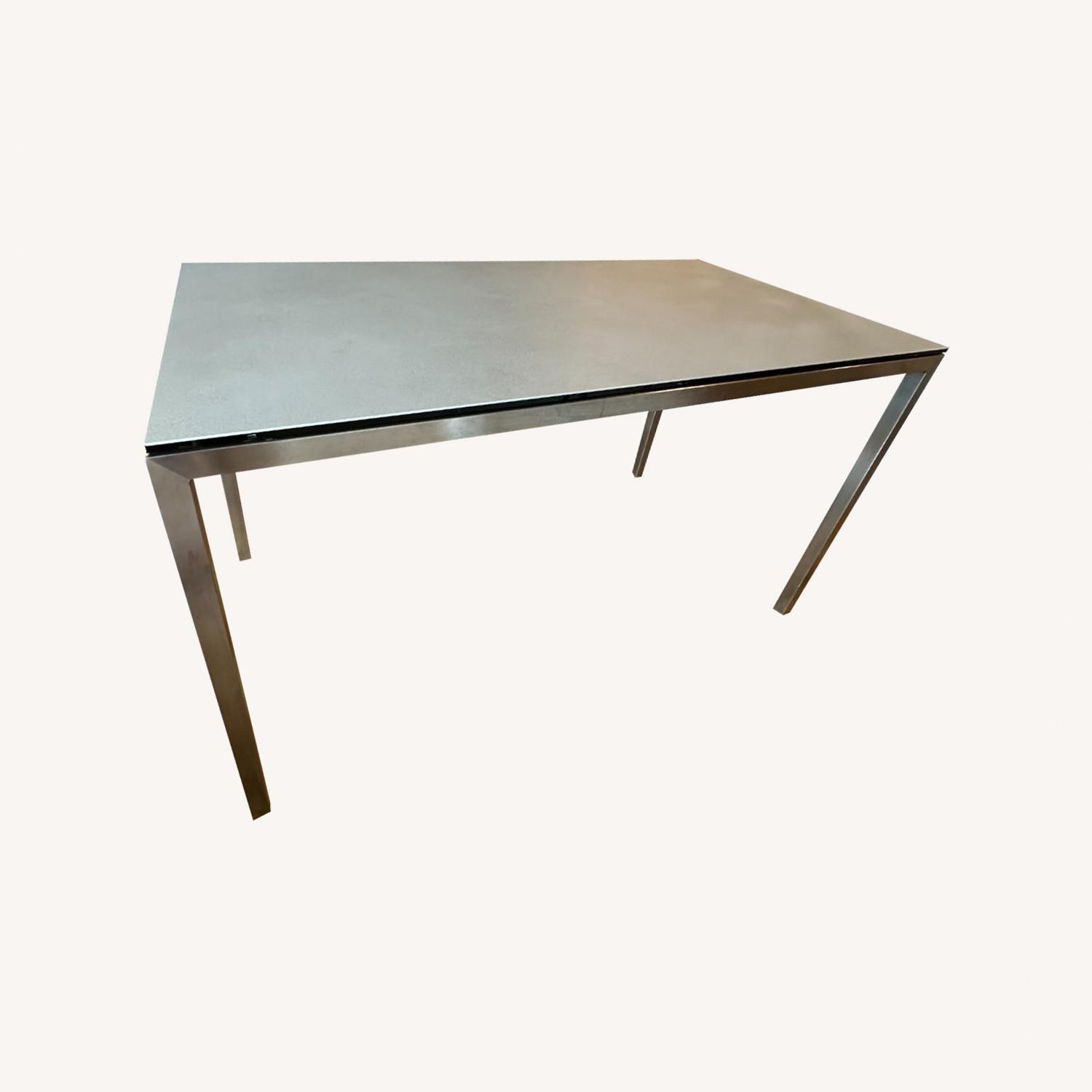 Room & Board Taupe Ceramic Counter Table - image-0