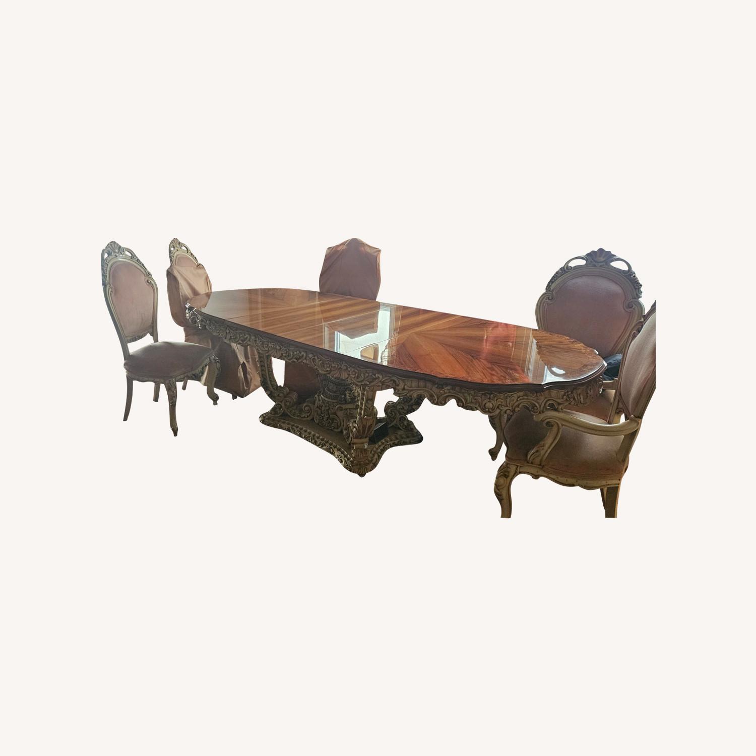 Antique Dining Set - image-0