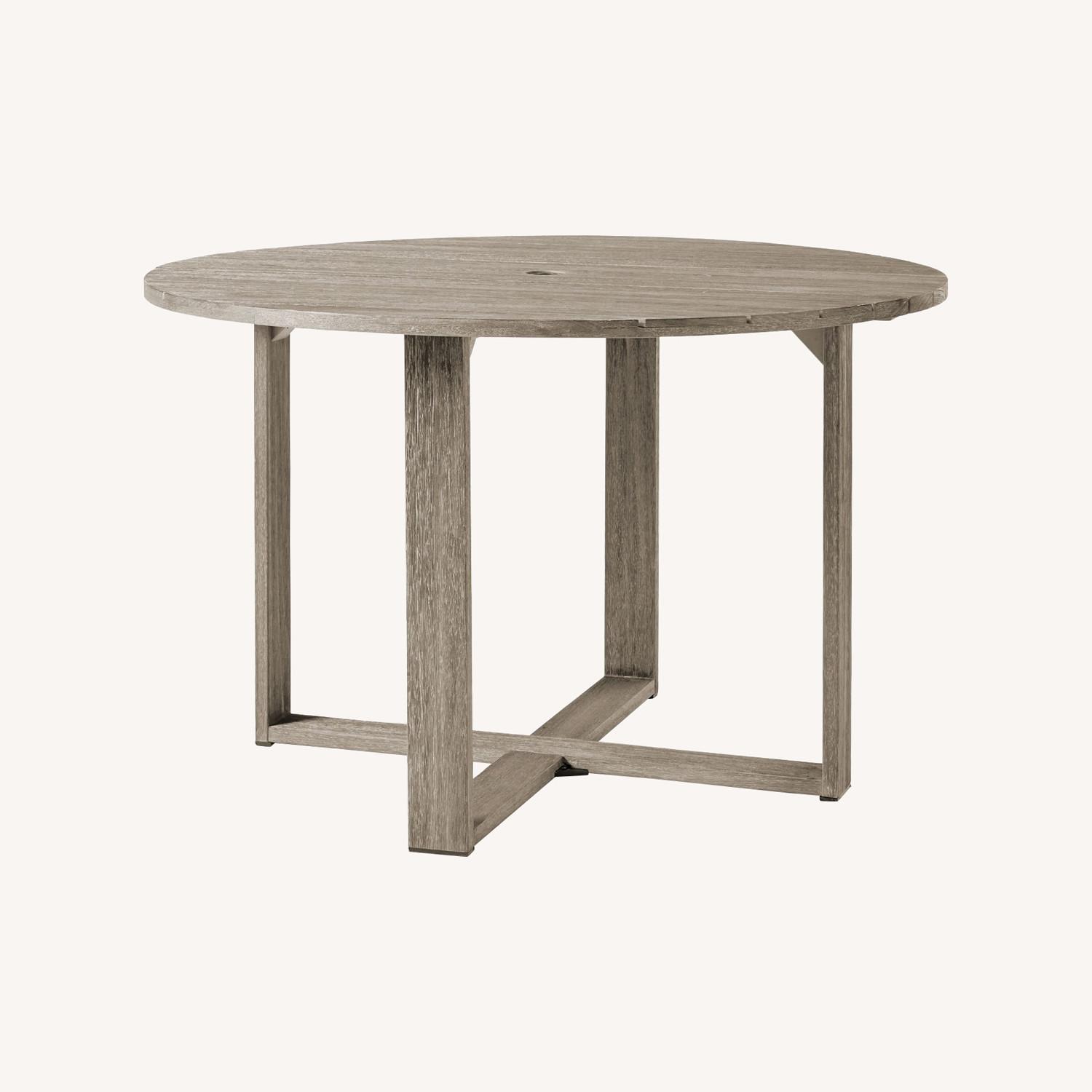 West Elm Portside Outdoor Drop Leaf Dining Table  - image-0