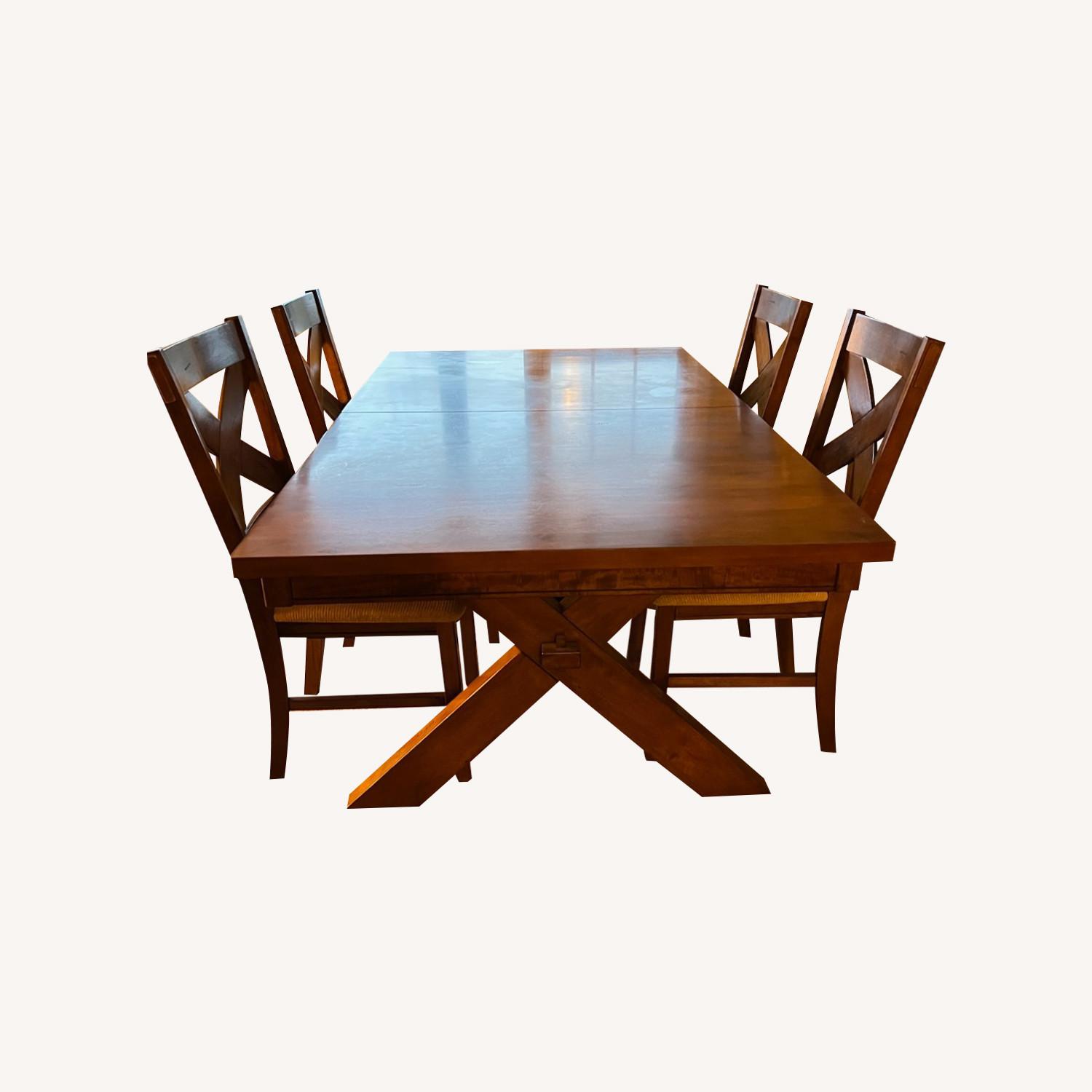 Linon Dining Table and Chairs - image-0