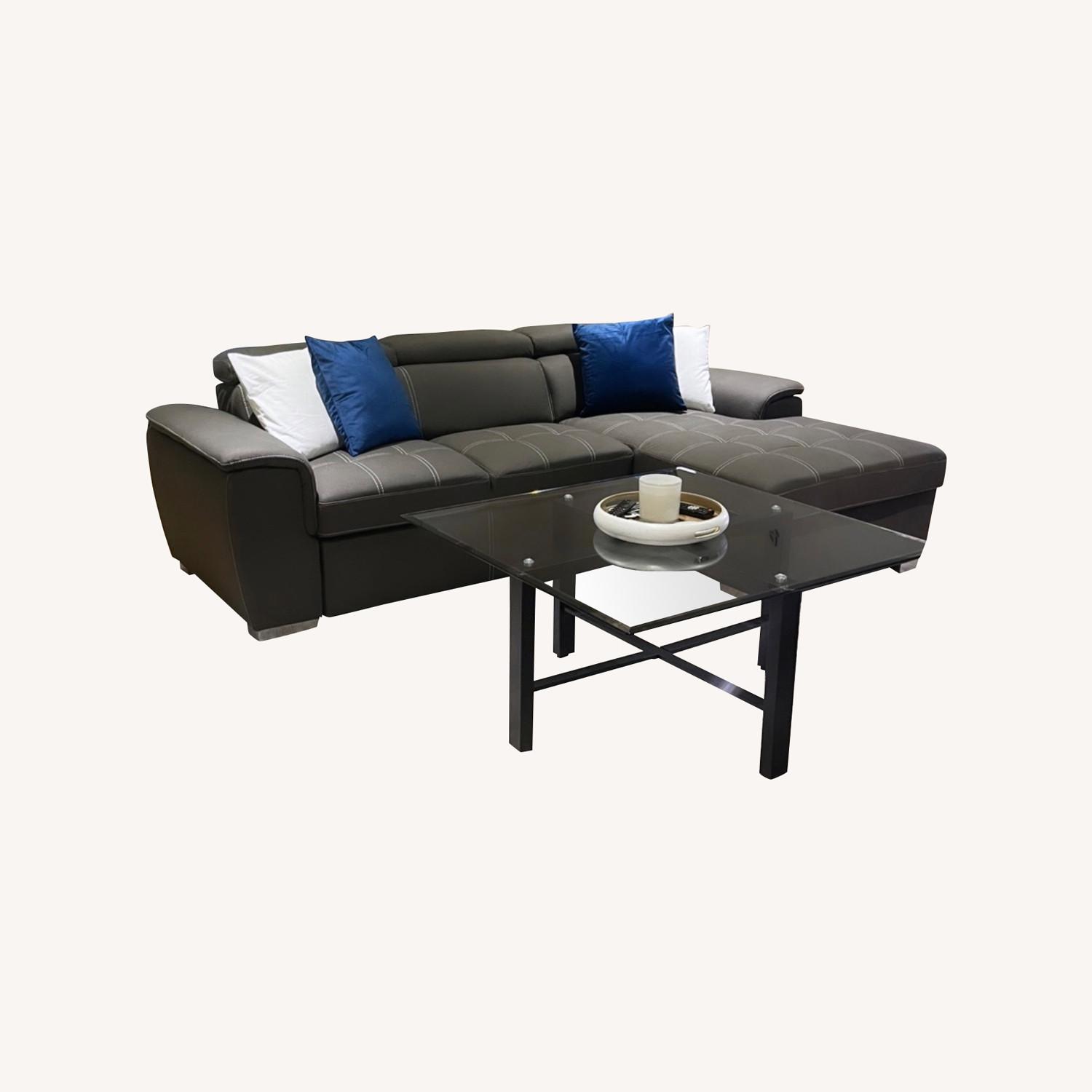 Raymour & Flanigan 2 Pc Sectional - image-0