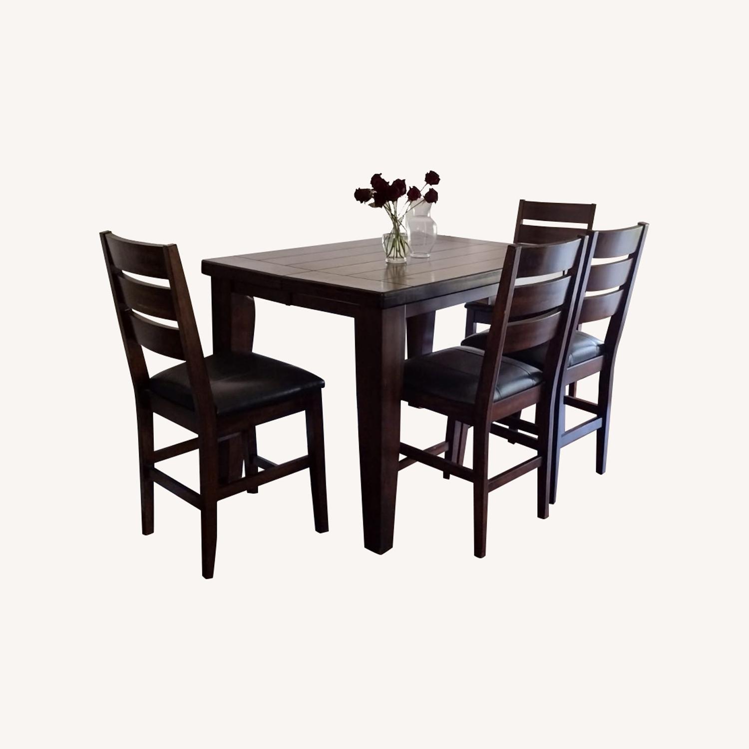 Ashley Veneer Dining Table Set - image-0