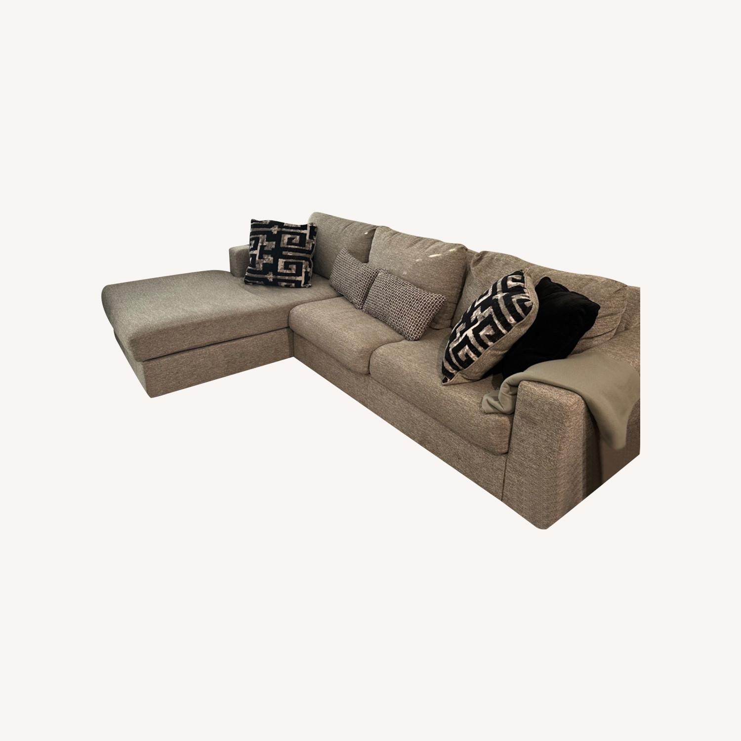 Ashley Ravenstone 2-Piece Right Facing Sectional - image-0