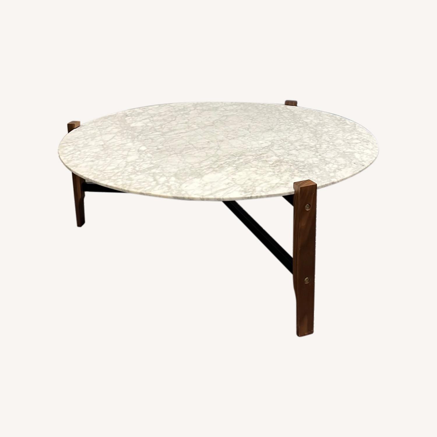 Blu Dot Marble Coffee Table - image-0