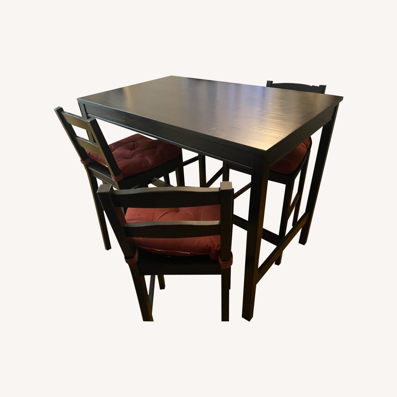 IKEA Tall Dining Set with Chairs AptDeco