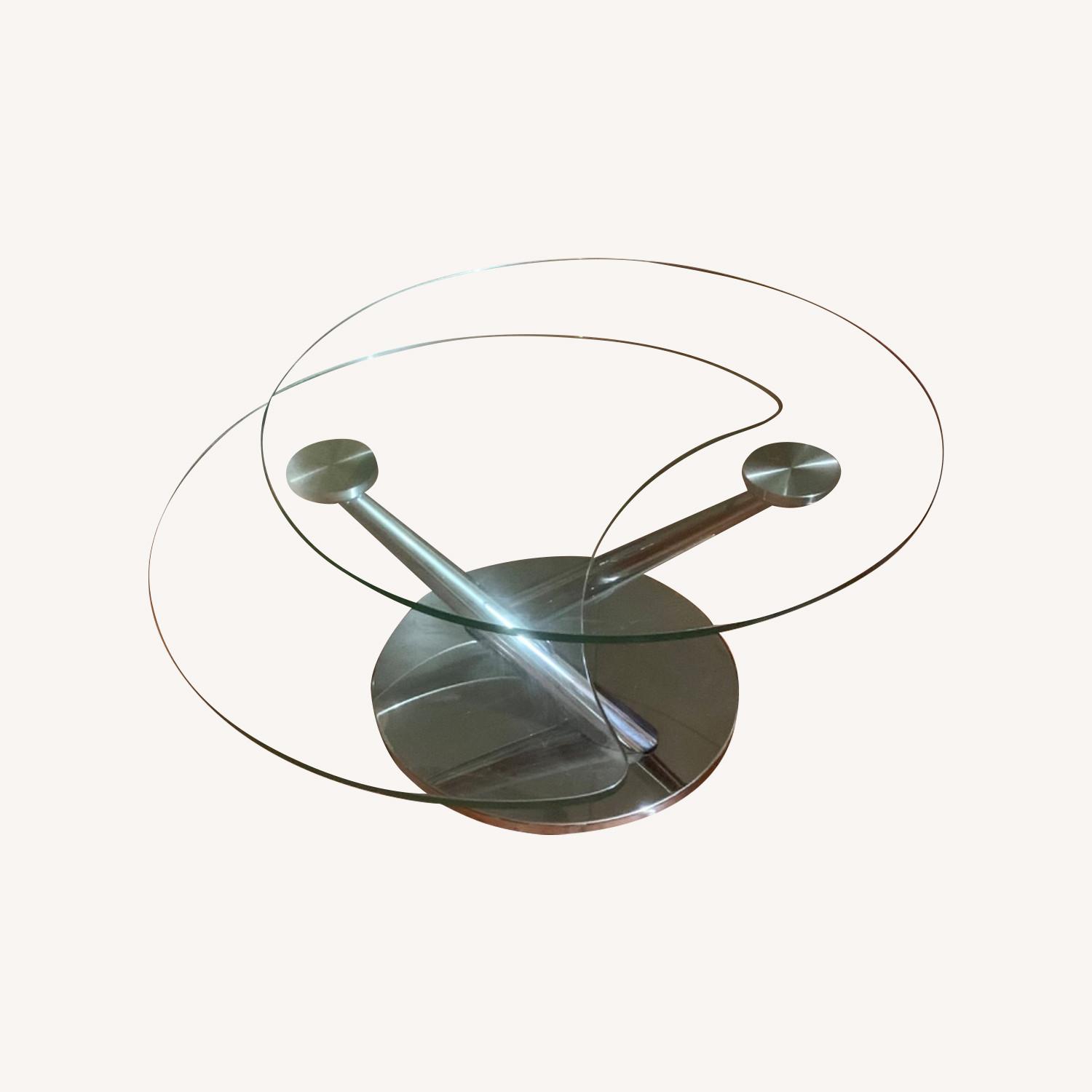 Scan Design Swivel Table - image-0