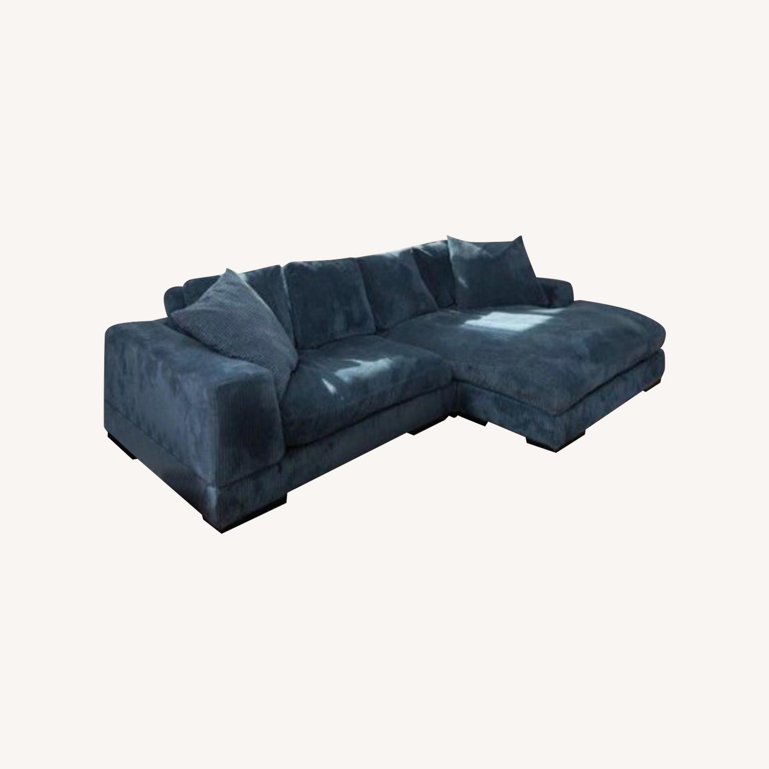 Wayfair Blue Sofa - image-0