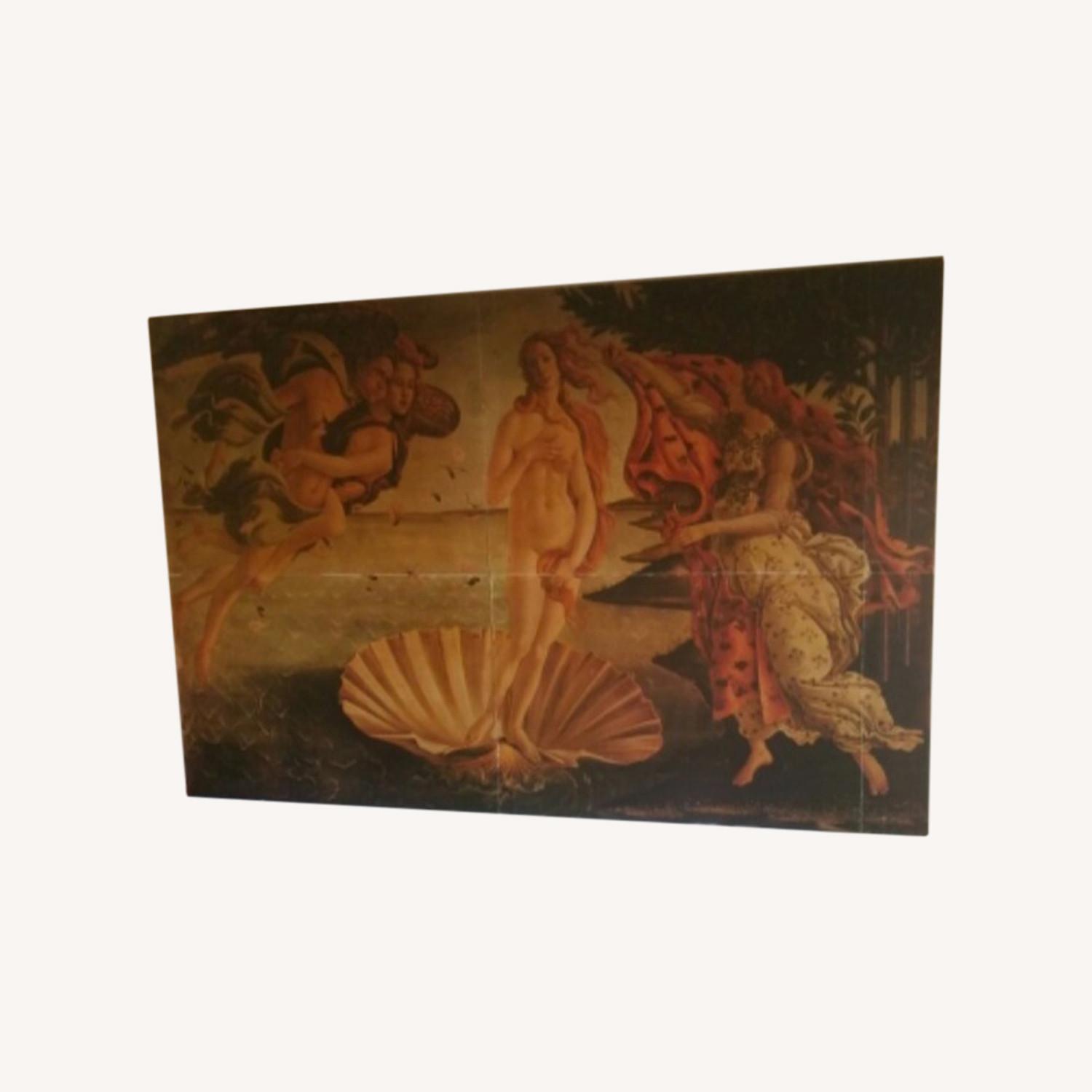 Botticelli's Birth of Venus 6ftx8ft on Wood - image-0