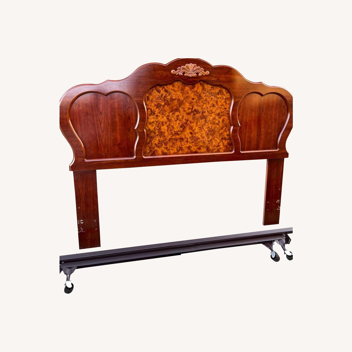 Queen Headboard with Bed Rails - AptDeco