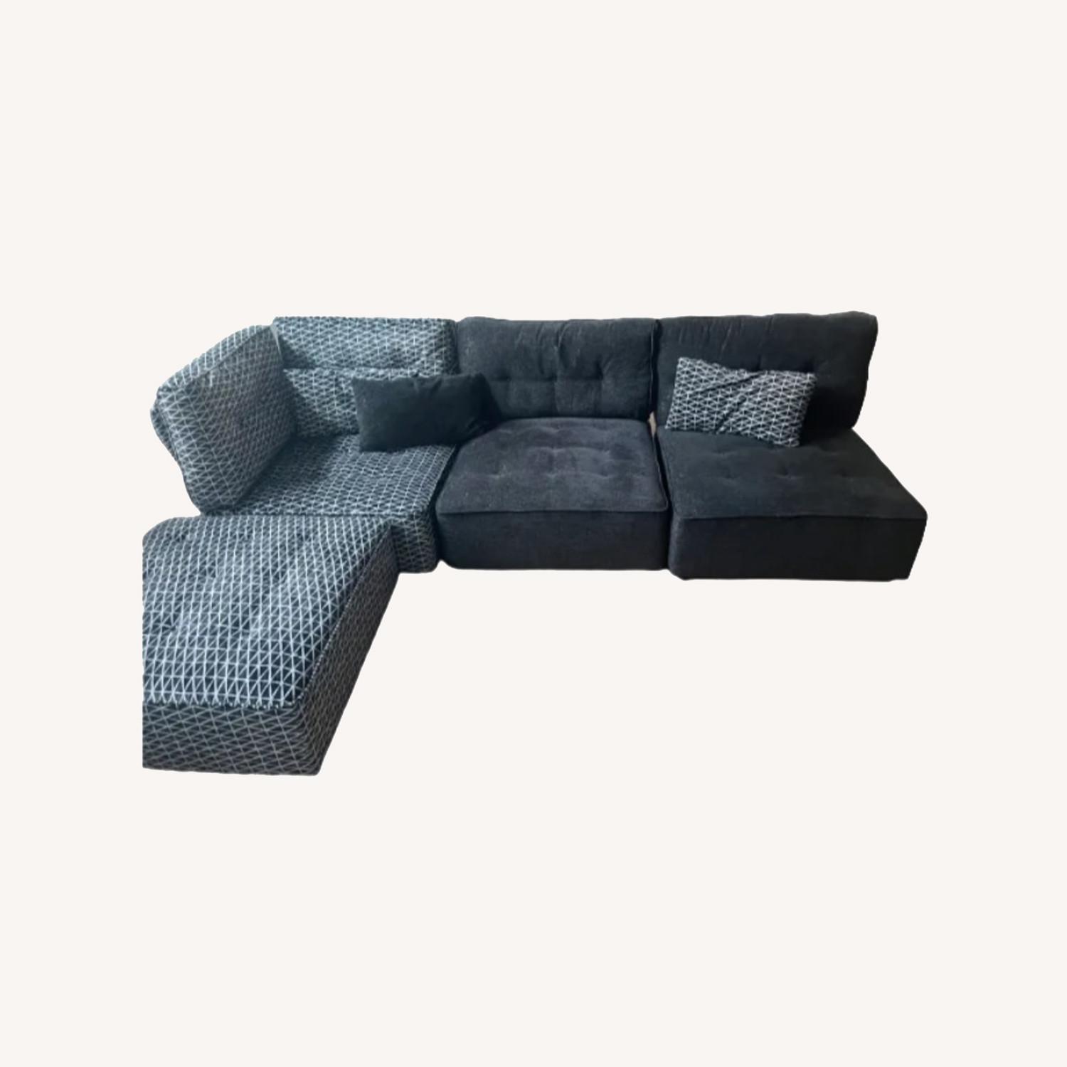 Modular Fabric Sofa - image-0
