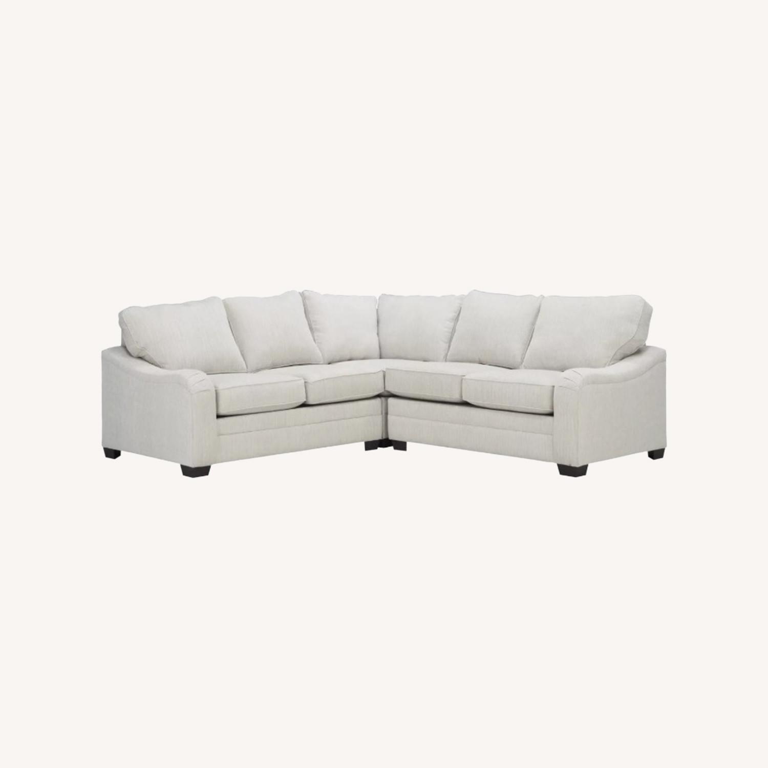 Raymour & Flanigan Caid 3 Piece Sectional - AptDeco