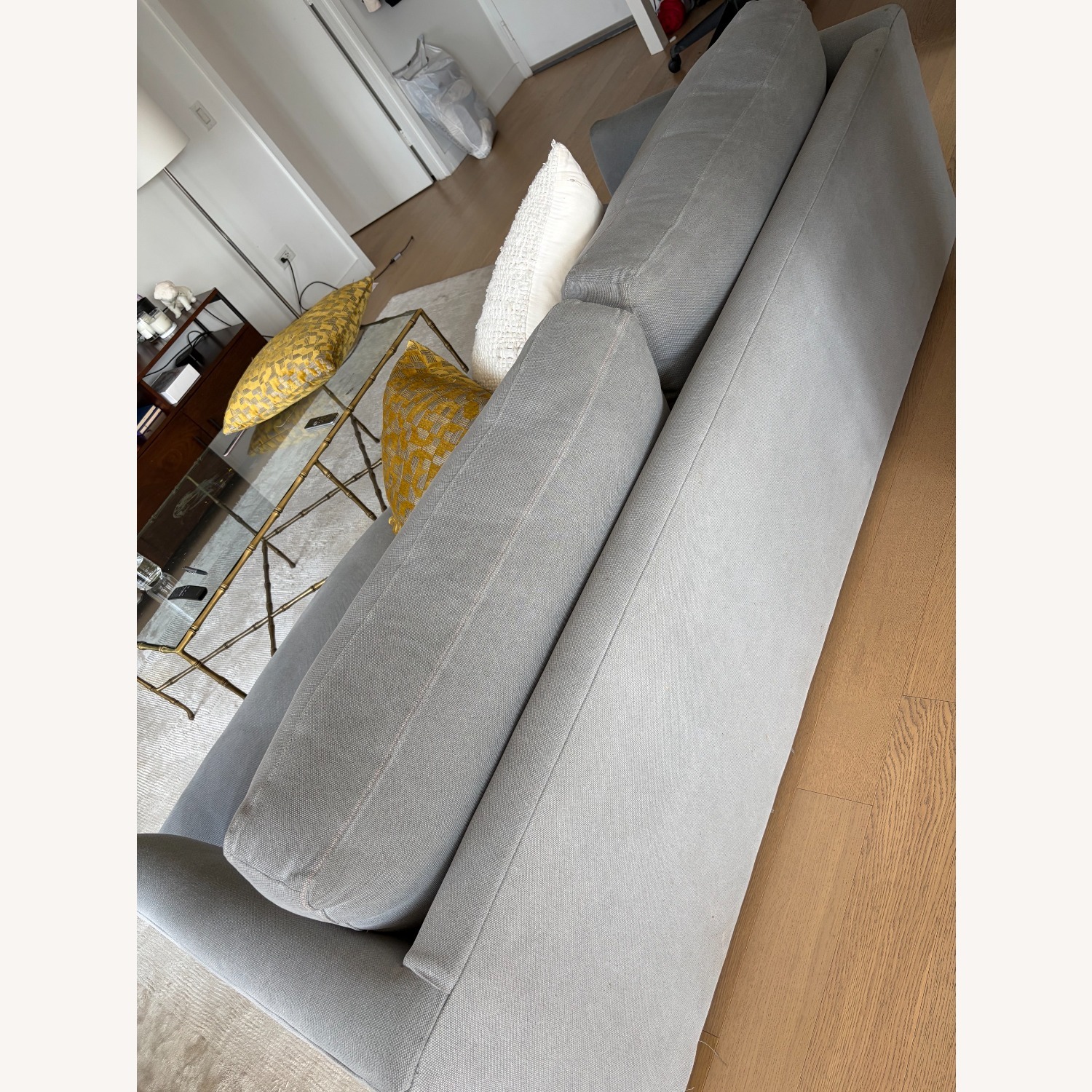  West Elm Haven Feather Gray Couch  - image-3