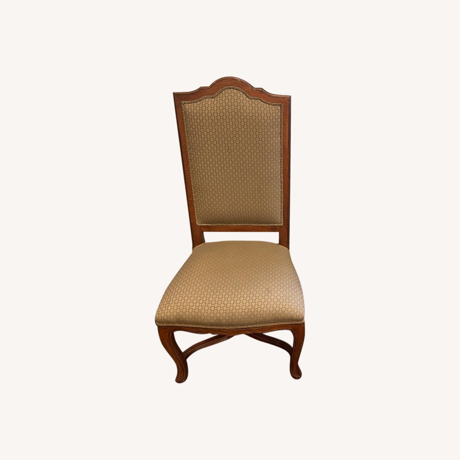 Six Ethan Allen Country French Dining Room Chairs - image-0