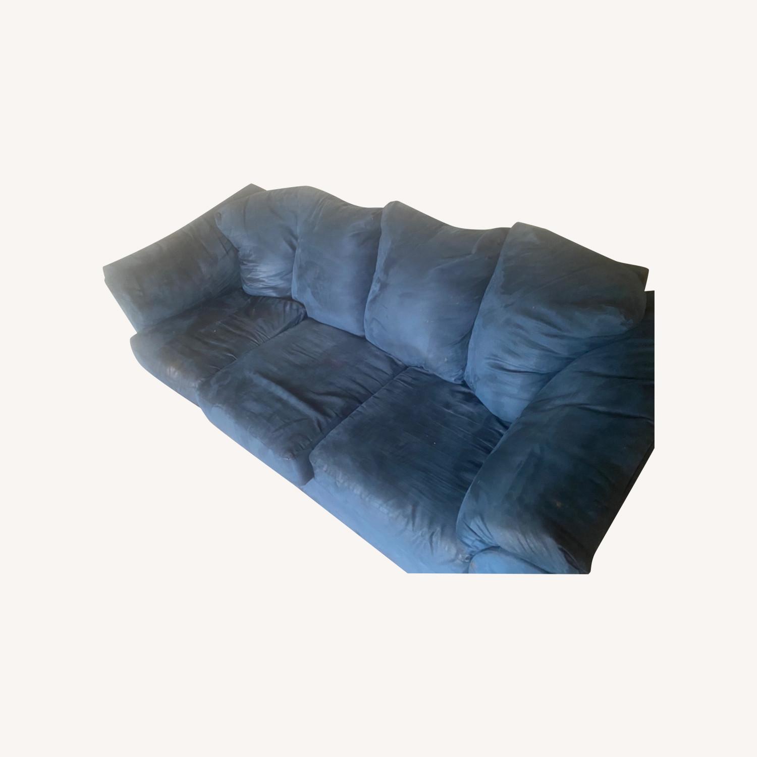 Ashley Furniture Blue Darcy Sofa - image-0