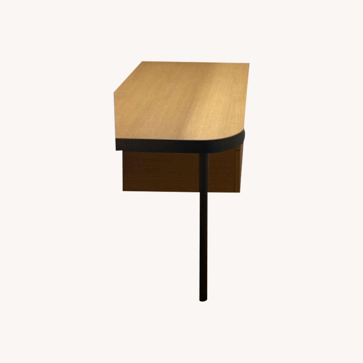 Brass Edged Custom Desk - image-0