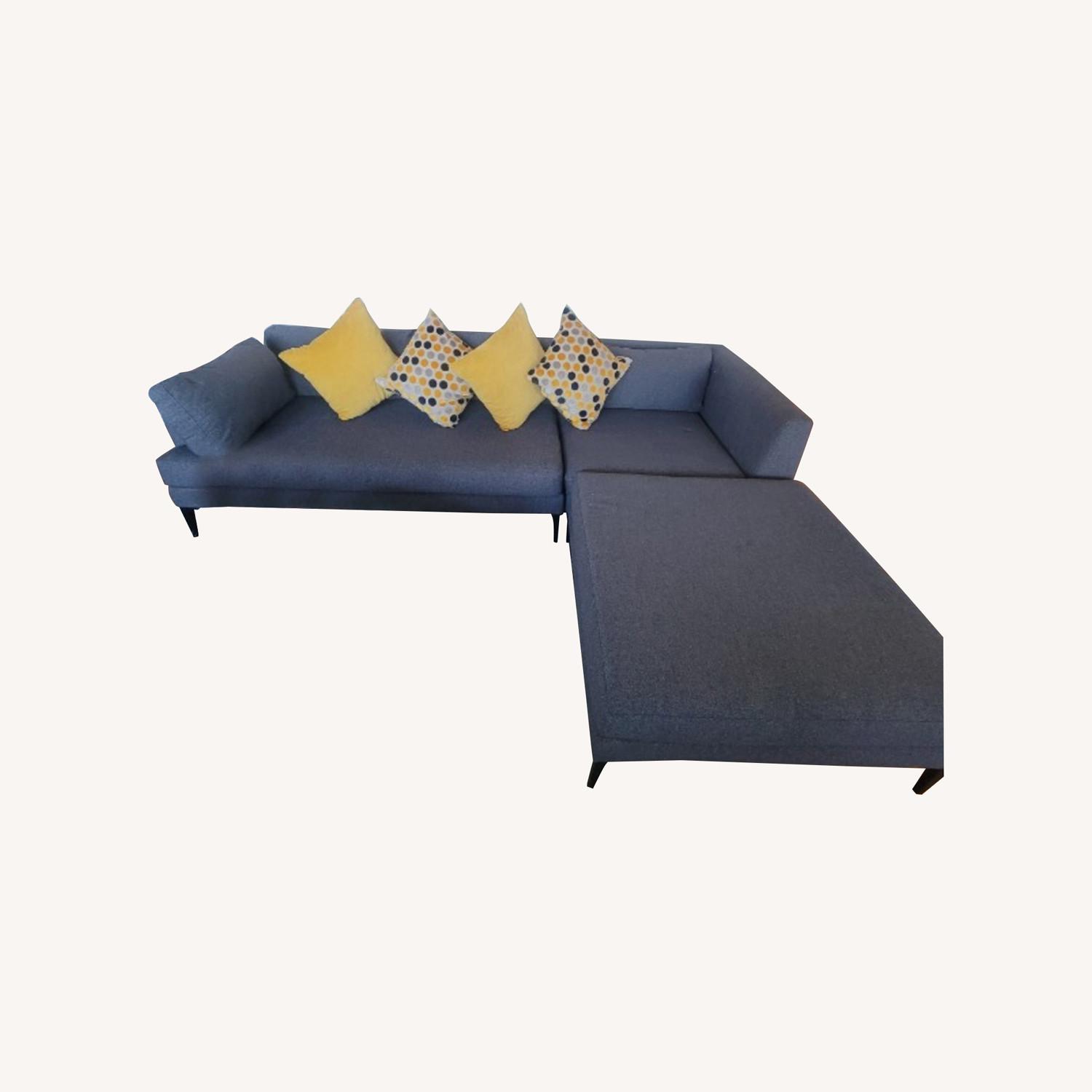 West Elm Ottoman for Sectional Sofa - image-0