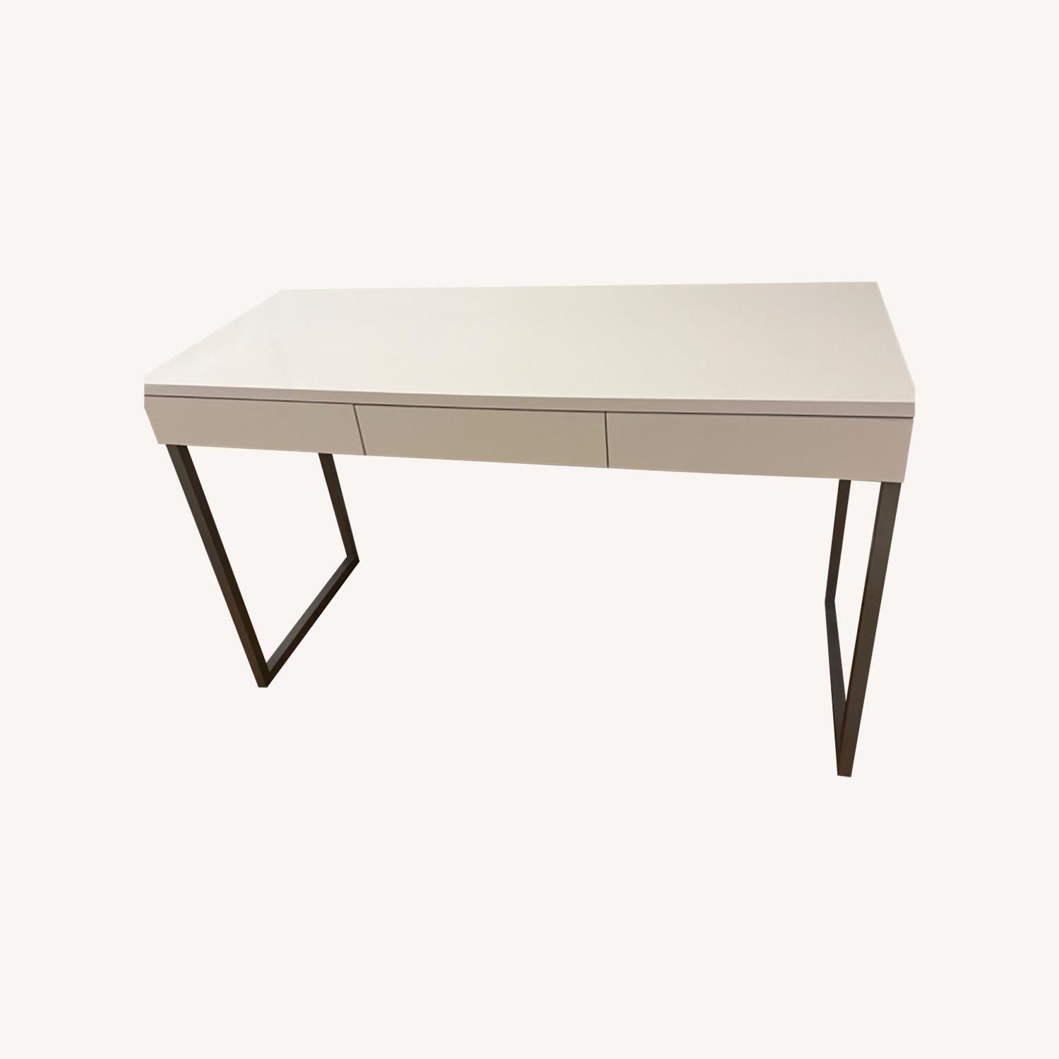 White Writing Desk - image-0