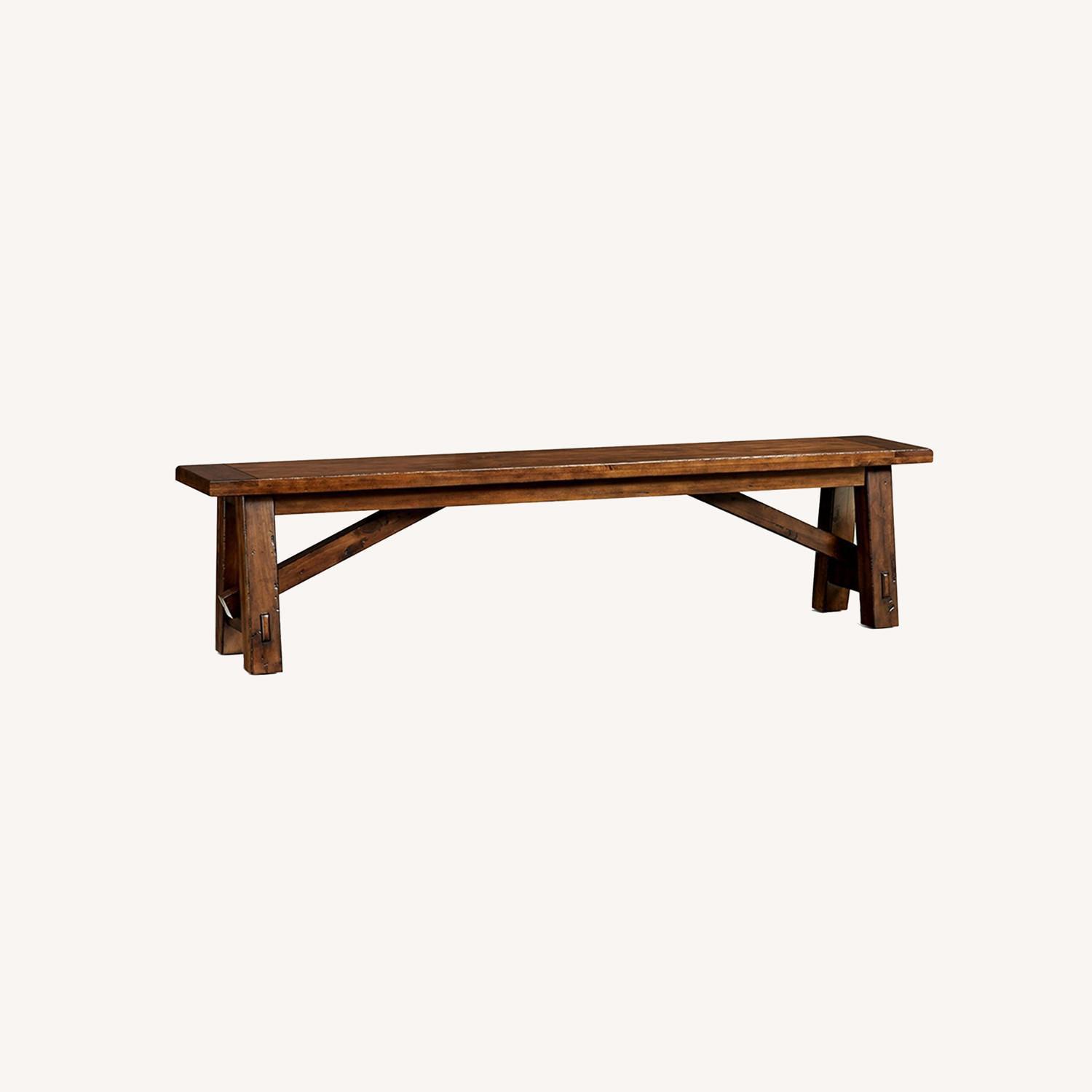 Pottery Barn Toscana Dining Bench 74" - image-0