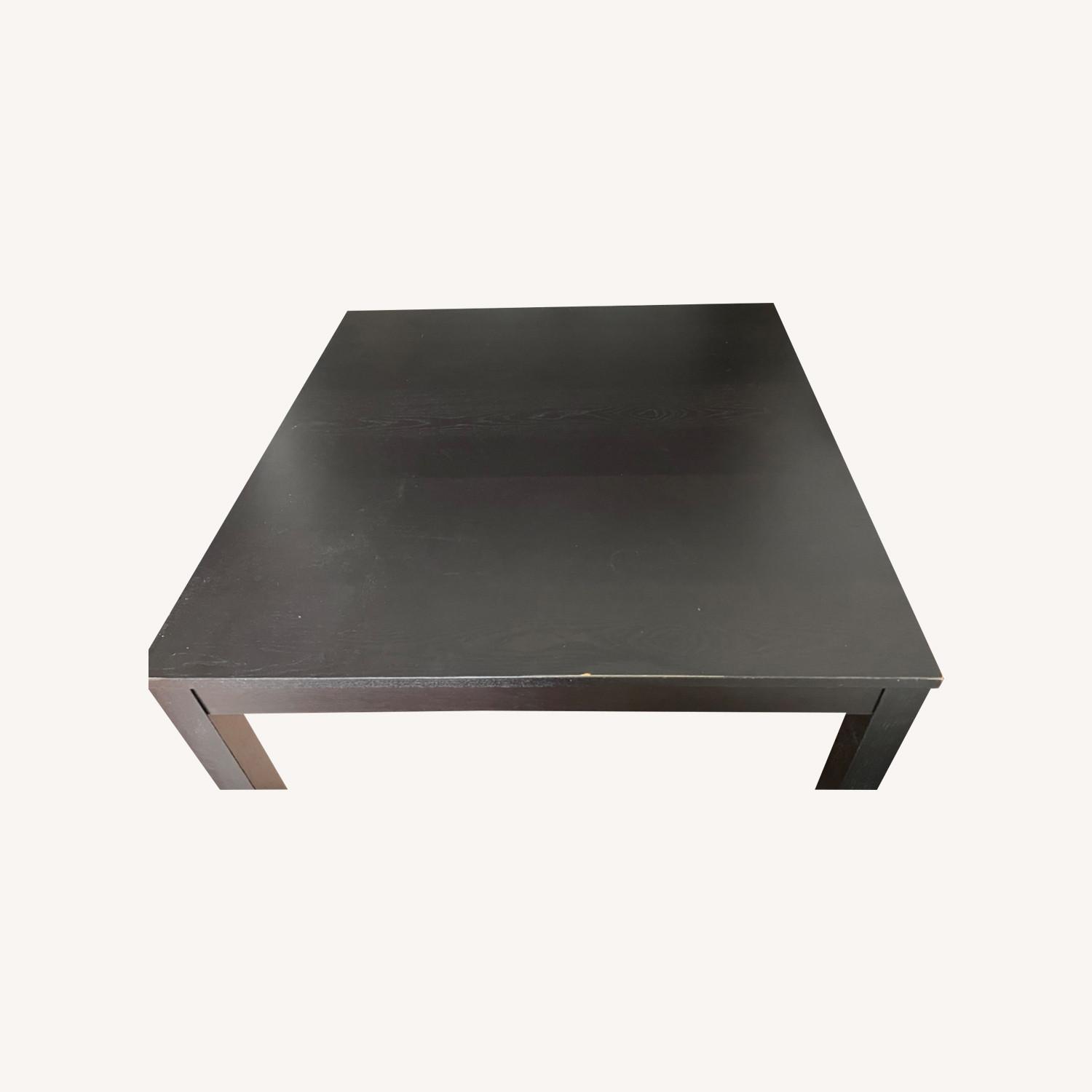 IKEA Square Black Table - image-0