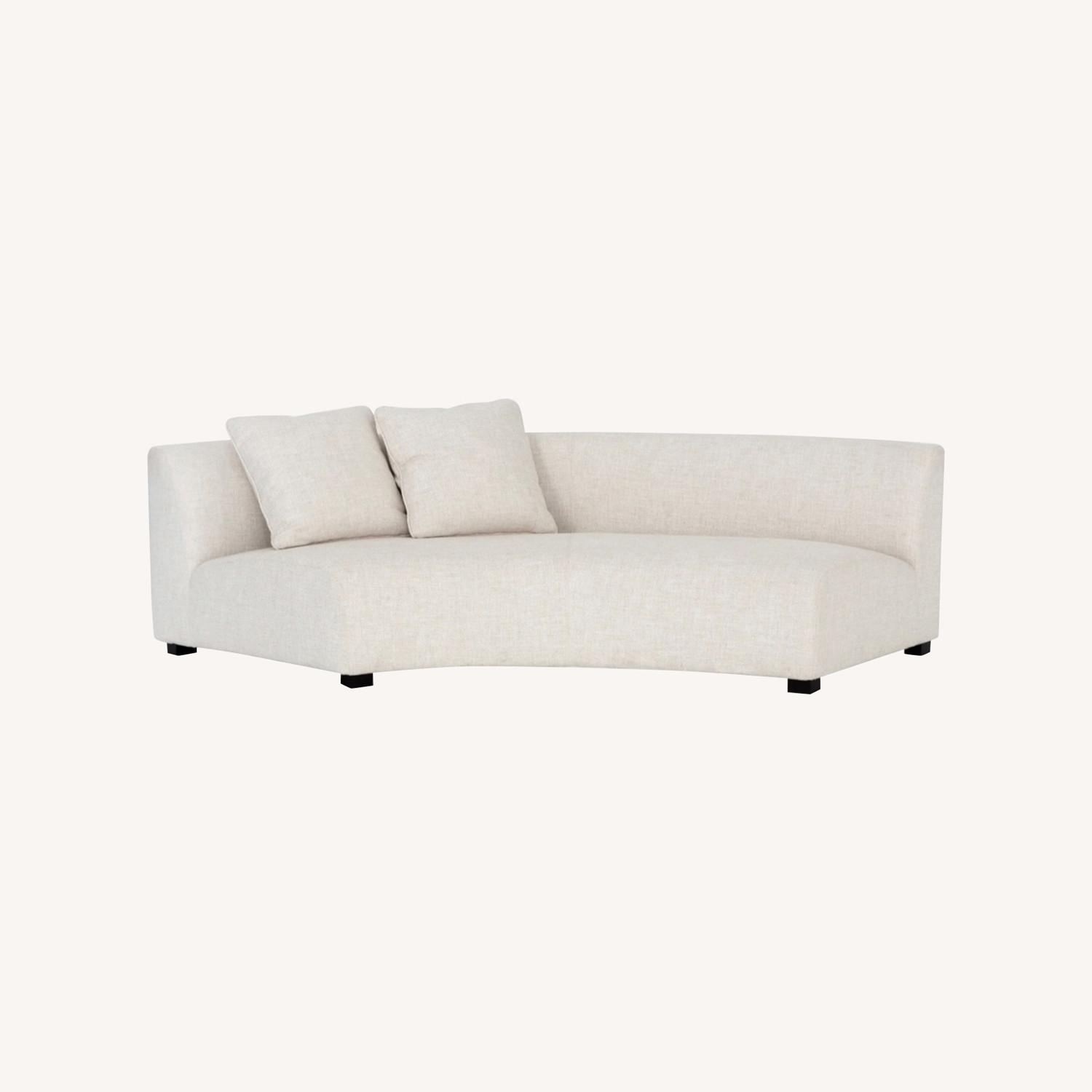 Lulu & Georgia Curved Sofa - image-0