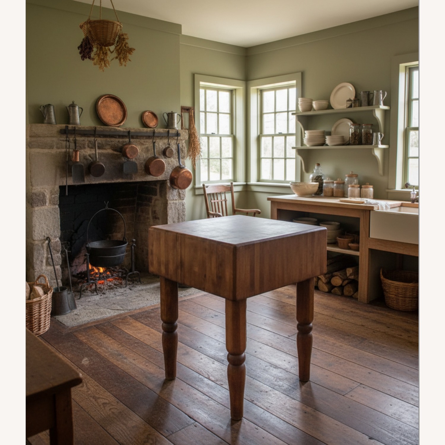 Vintage Butcher Block - image-0