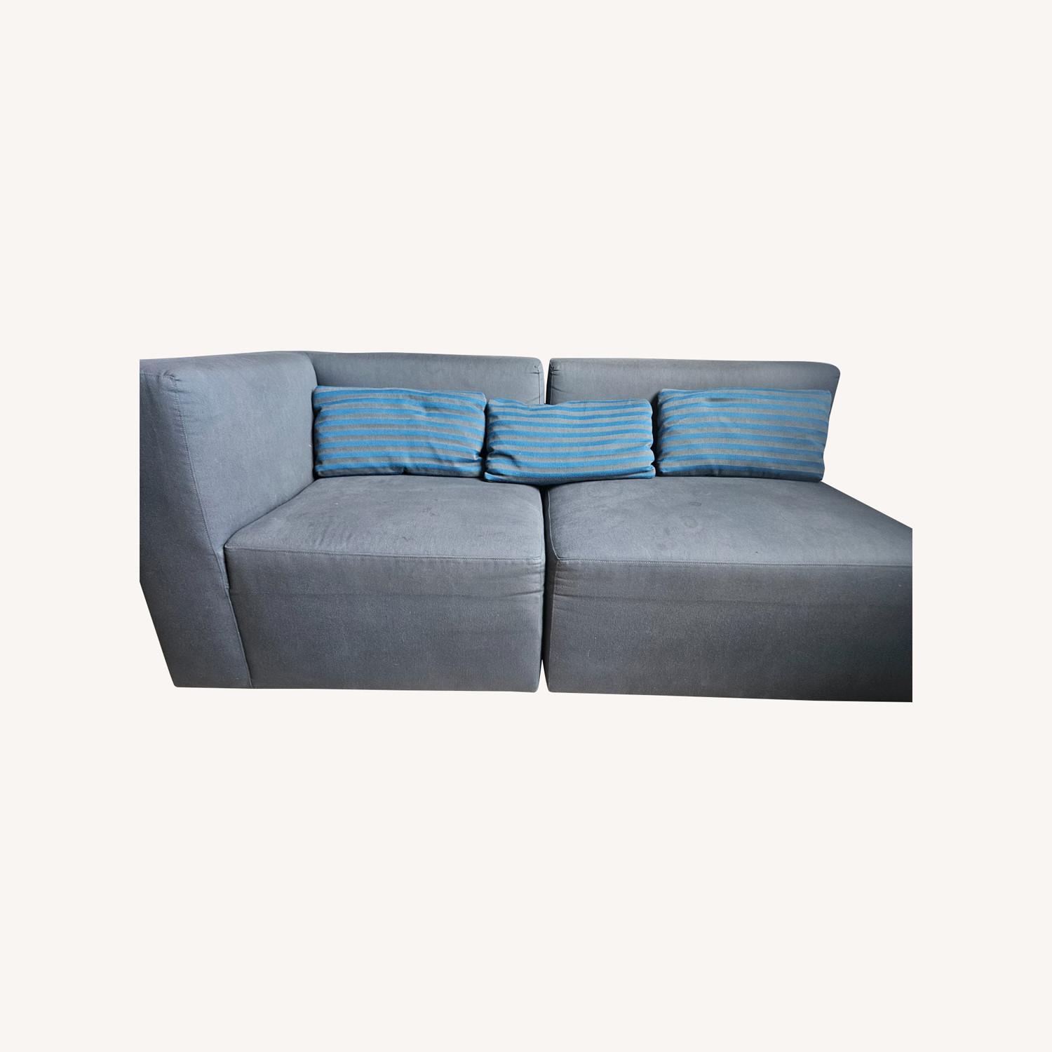 Crate & Barrel 3-Piece Modular Sofa - image-0