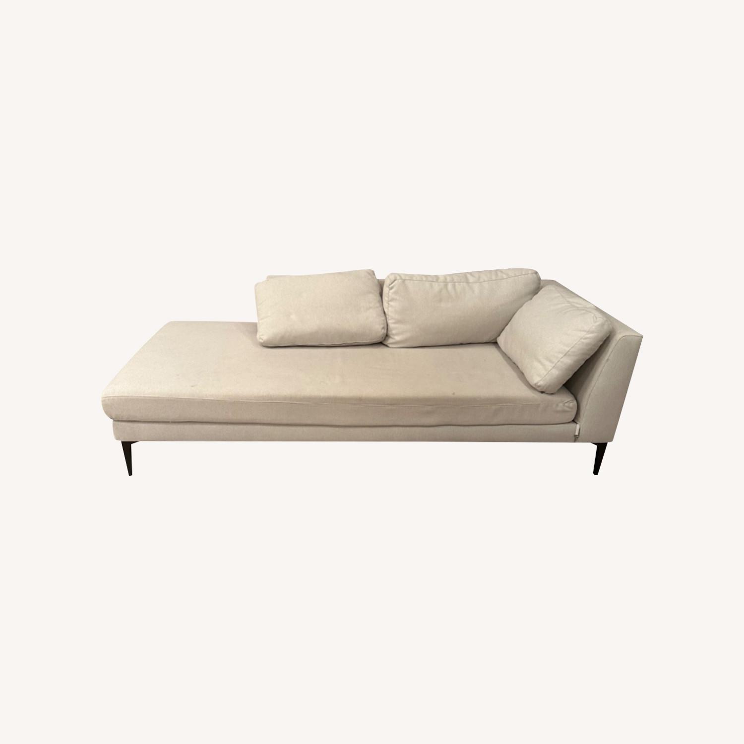West Elm Andes Chaise - image-0