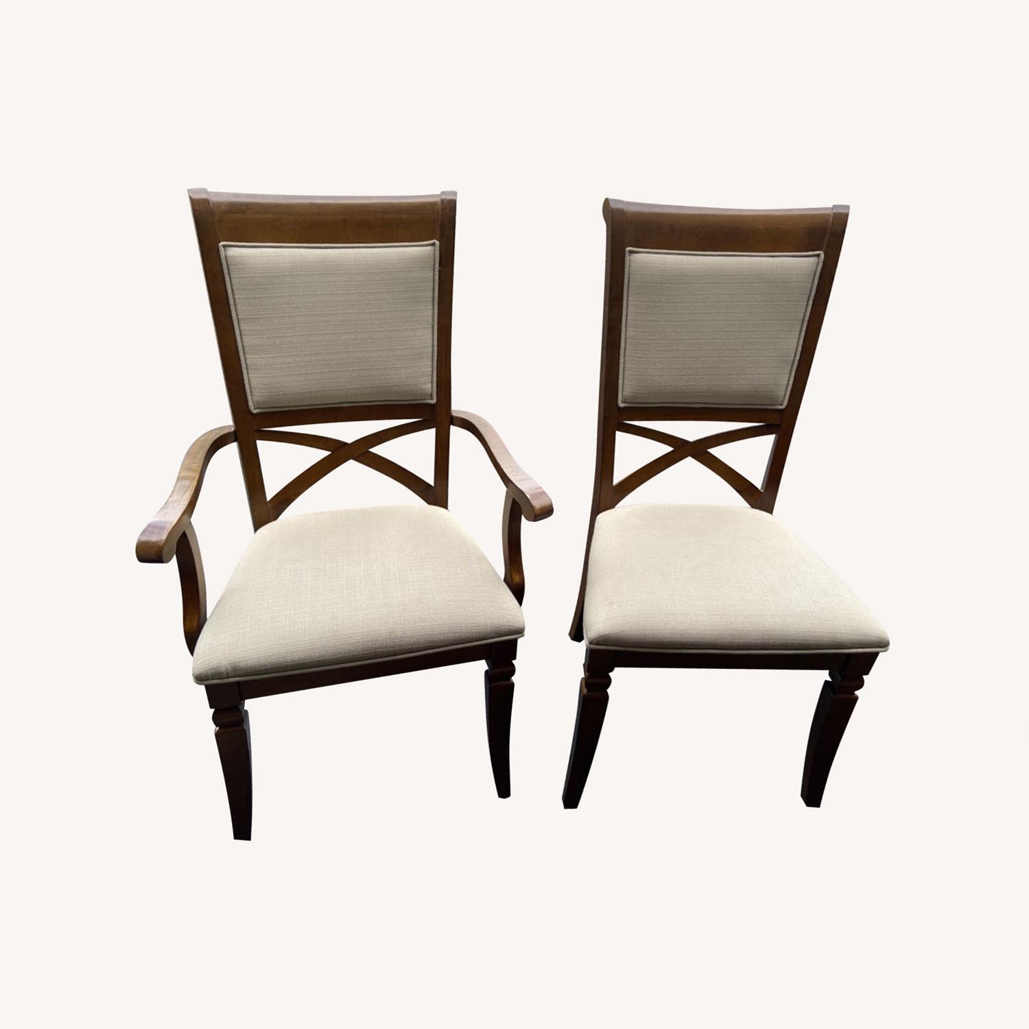 Raymour & Flanigan Dining Room Chairs - image-0