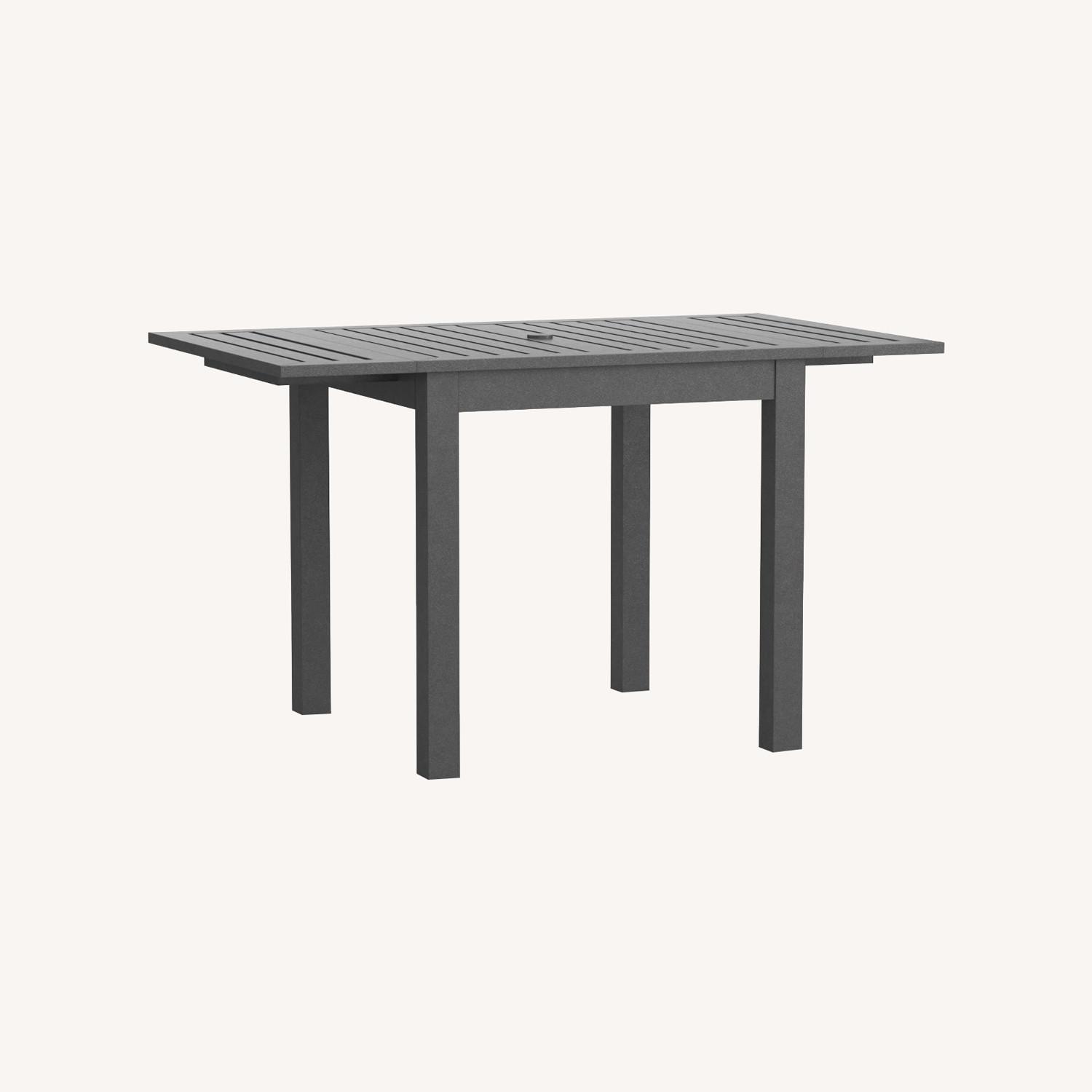 Pottery Barn Indio Outdoor Drop Leaf Table - image-0