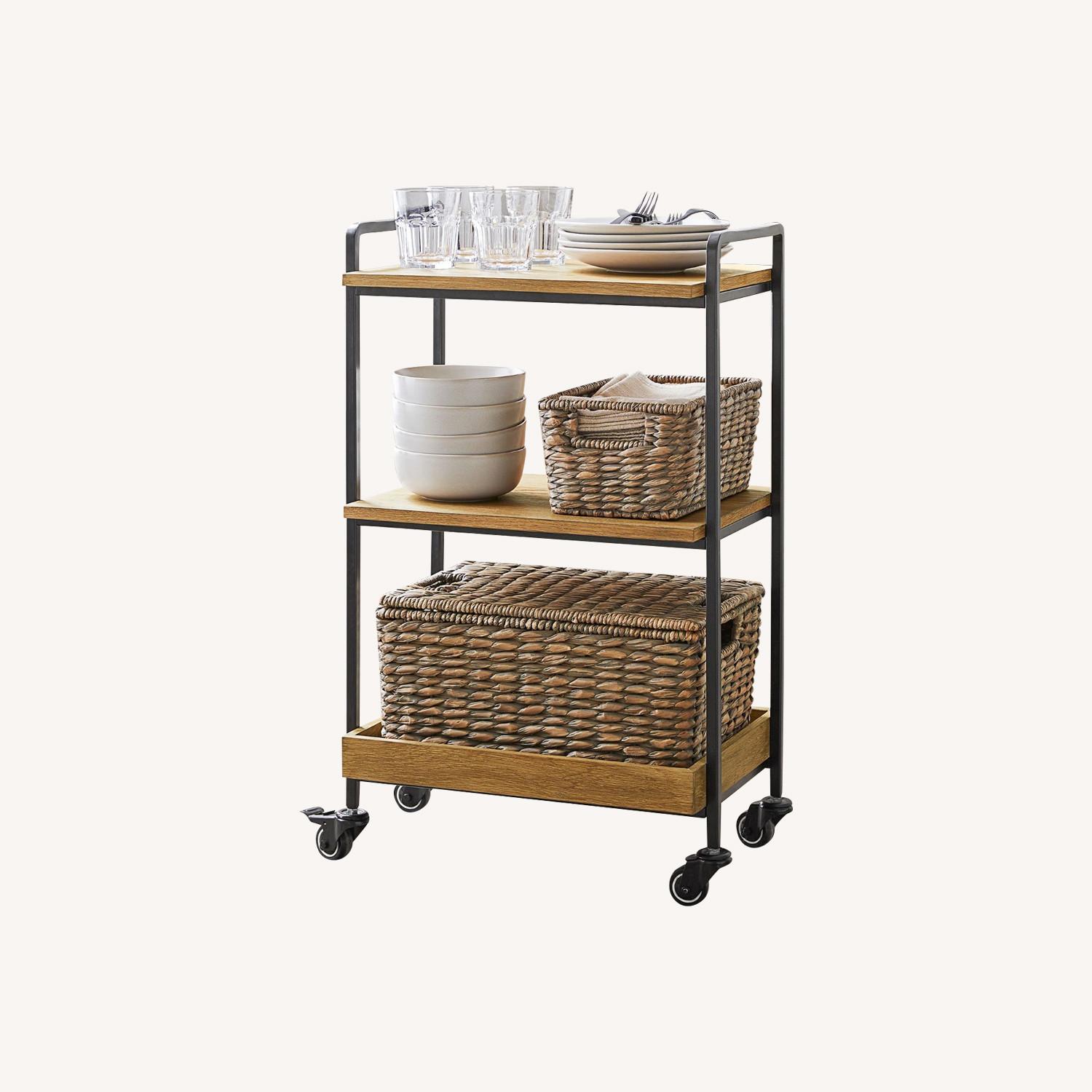 Pottery Barn Fallon Bar Cart - image-0
