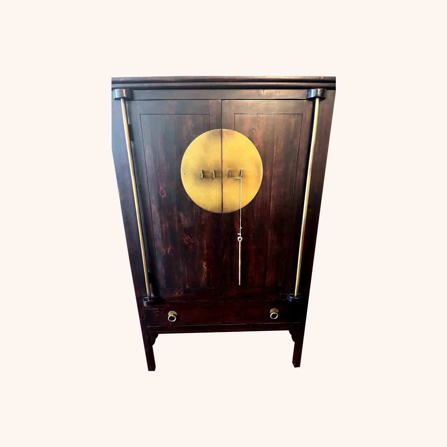 Pier 1 Asian-Style Two Door Cabinet - image-0