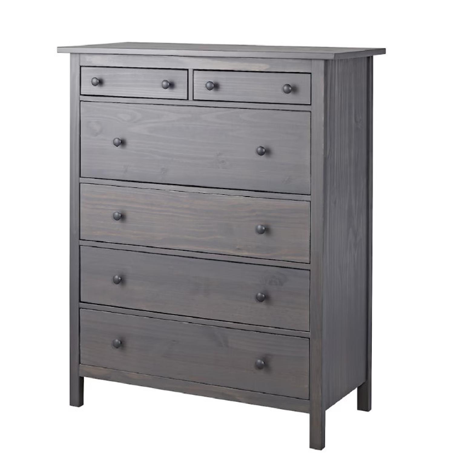IKEA Hemnes Gray Dresser - image-6