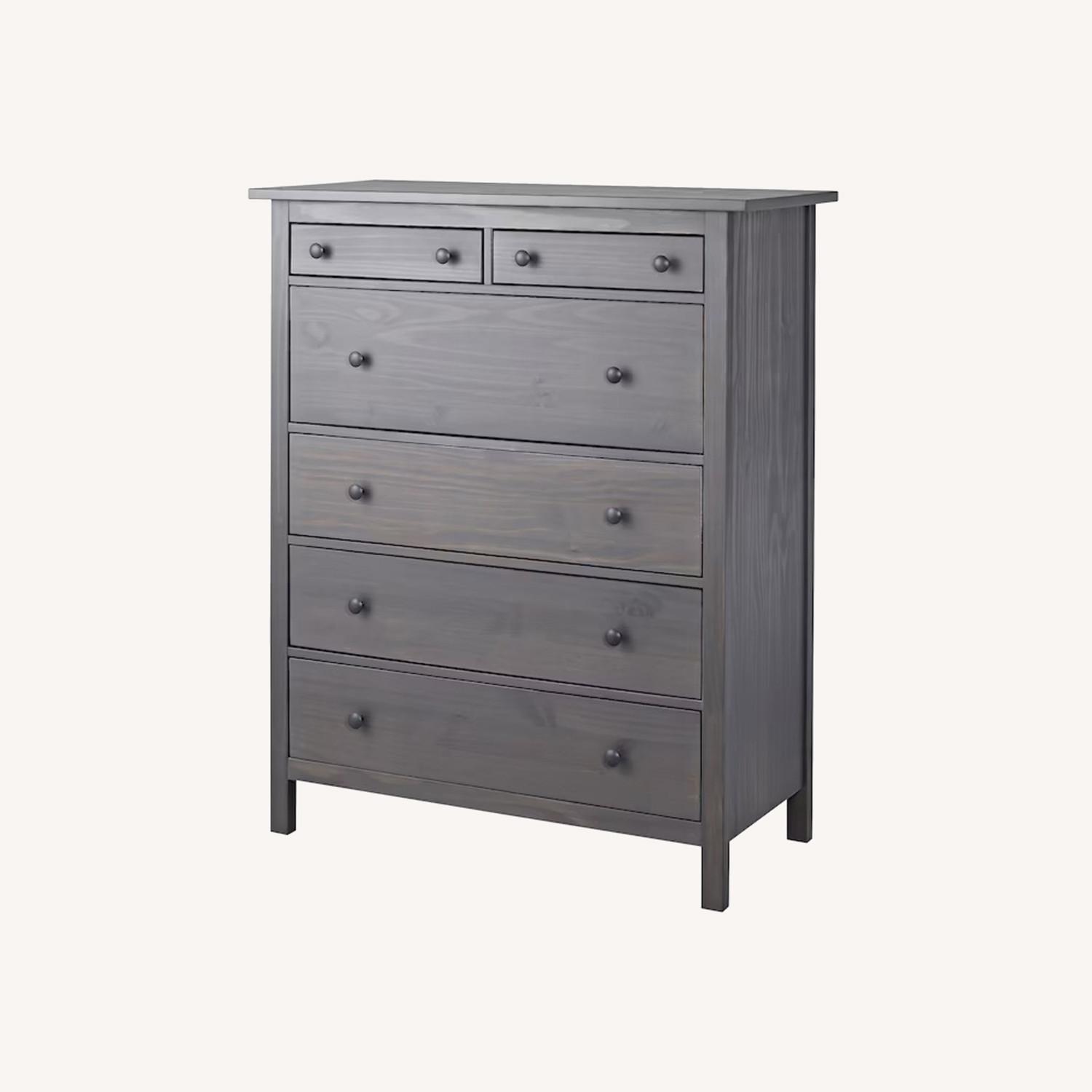IKEA Hemnes Gray Dresser - image-0