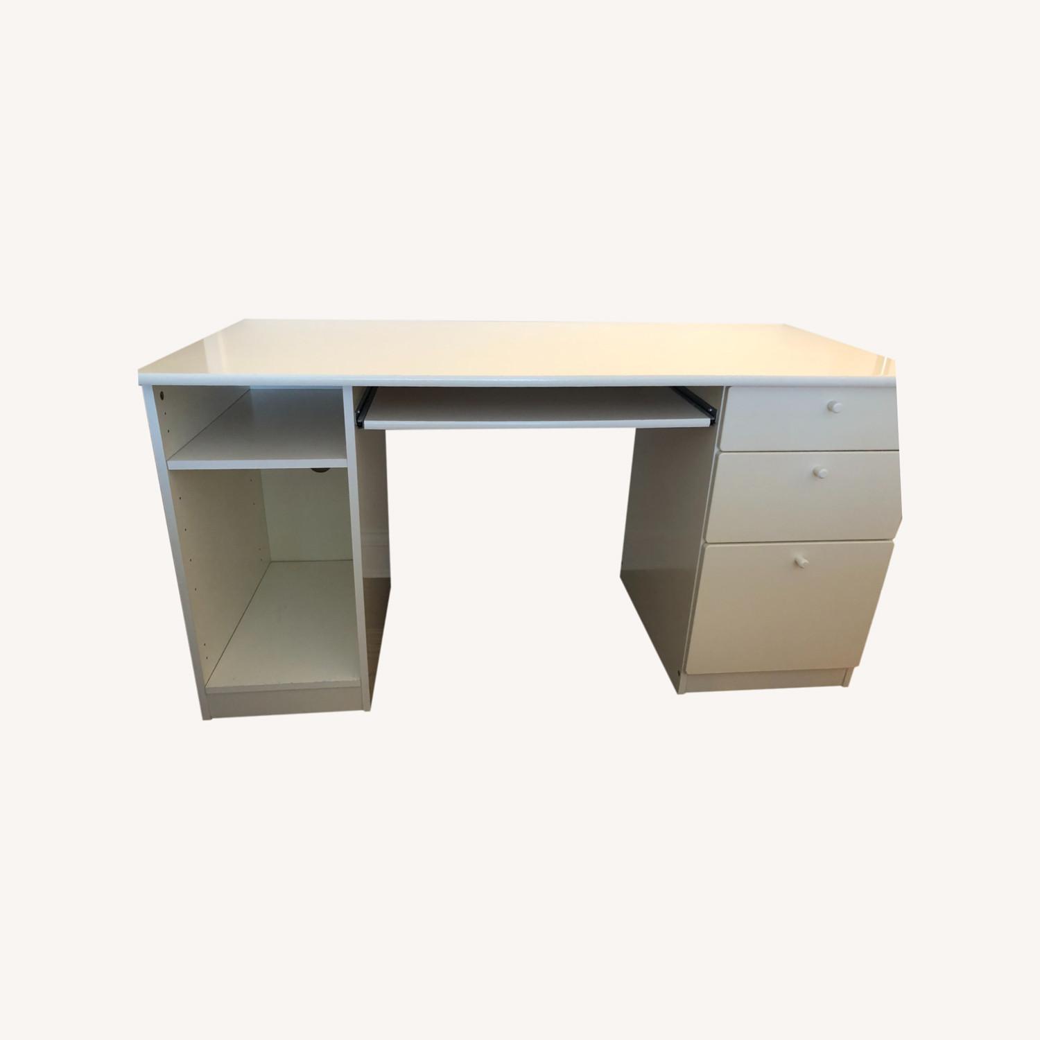 IKEA White Desk - image-0