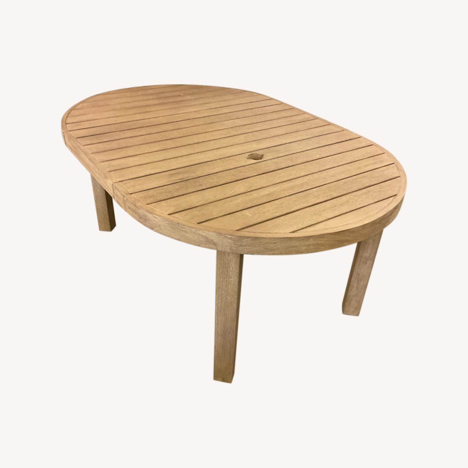 Portside Round Expandable Dining Table - image-0