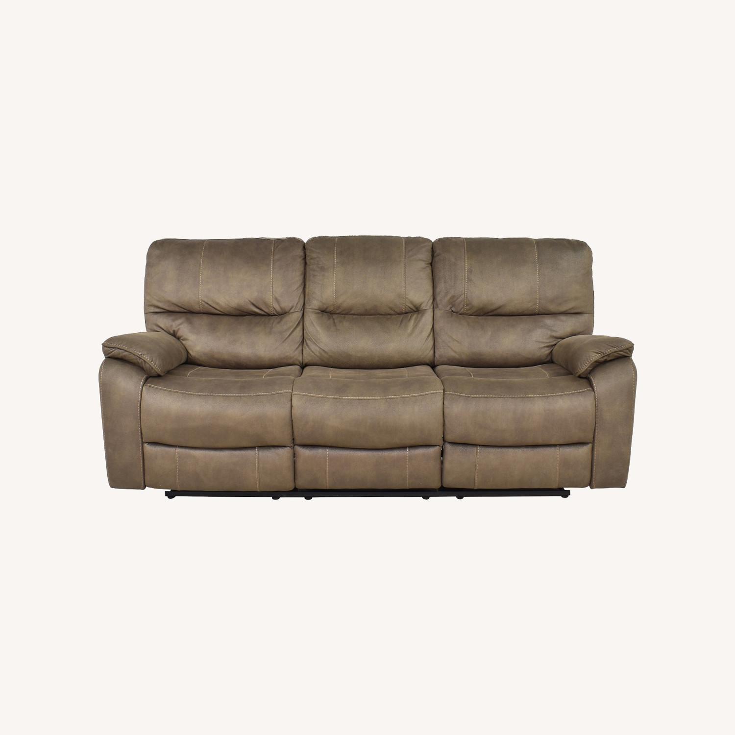 Costsco Barcalounger Reclining Sofa - image-0