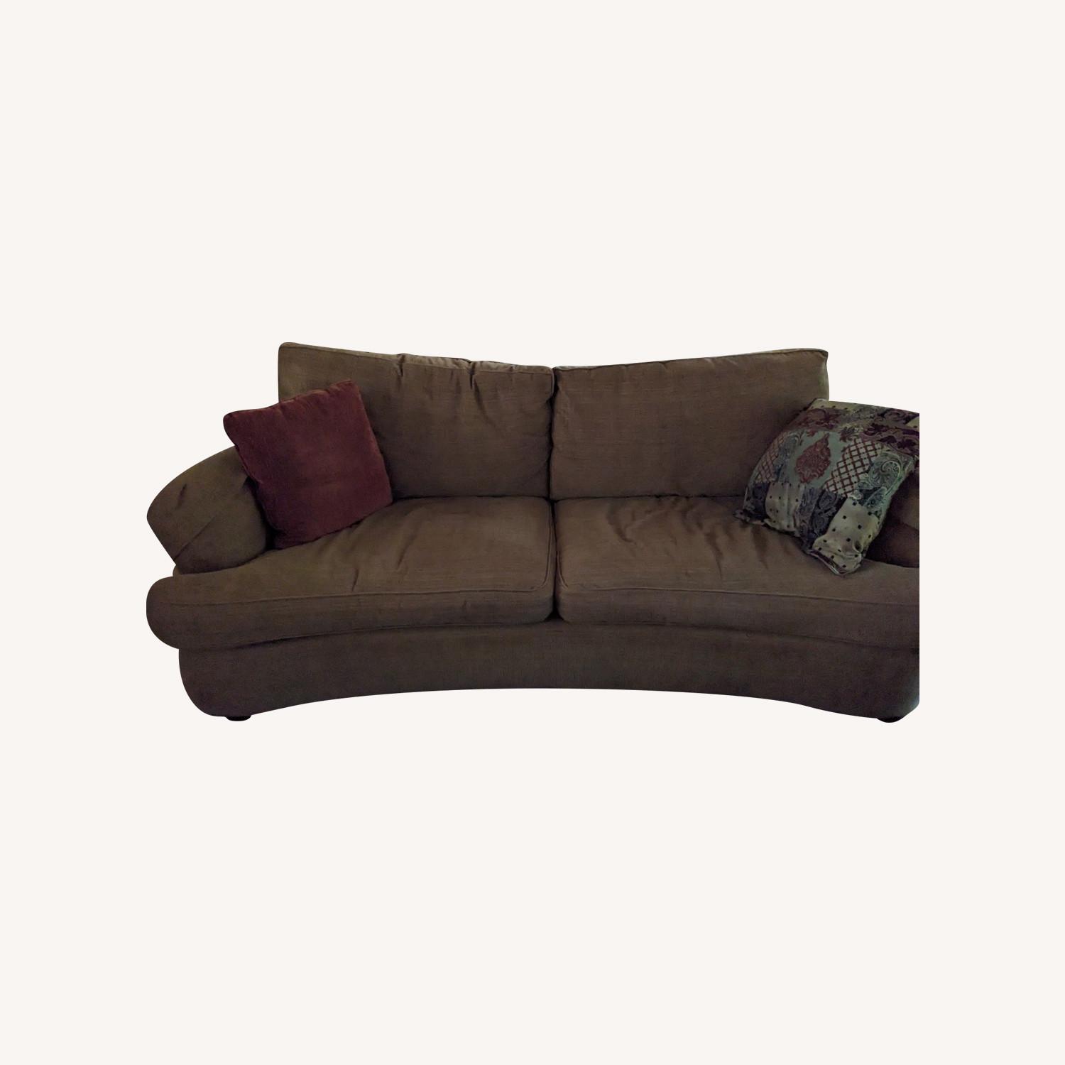 Brown Couch Sofa - image-0