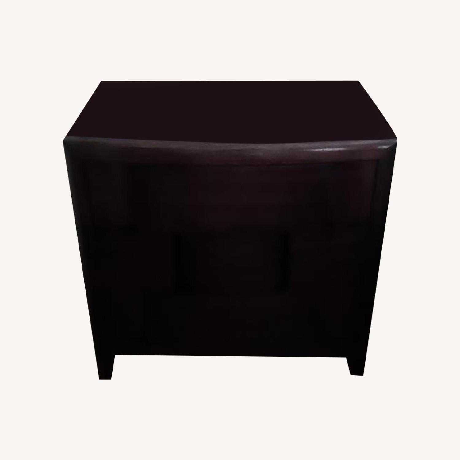 Raymour & Flanigan 3 Draw Night Table - image-0