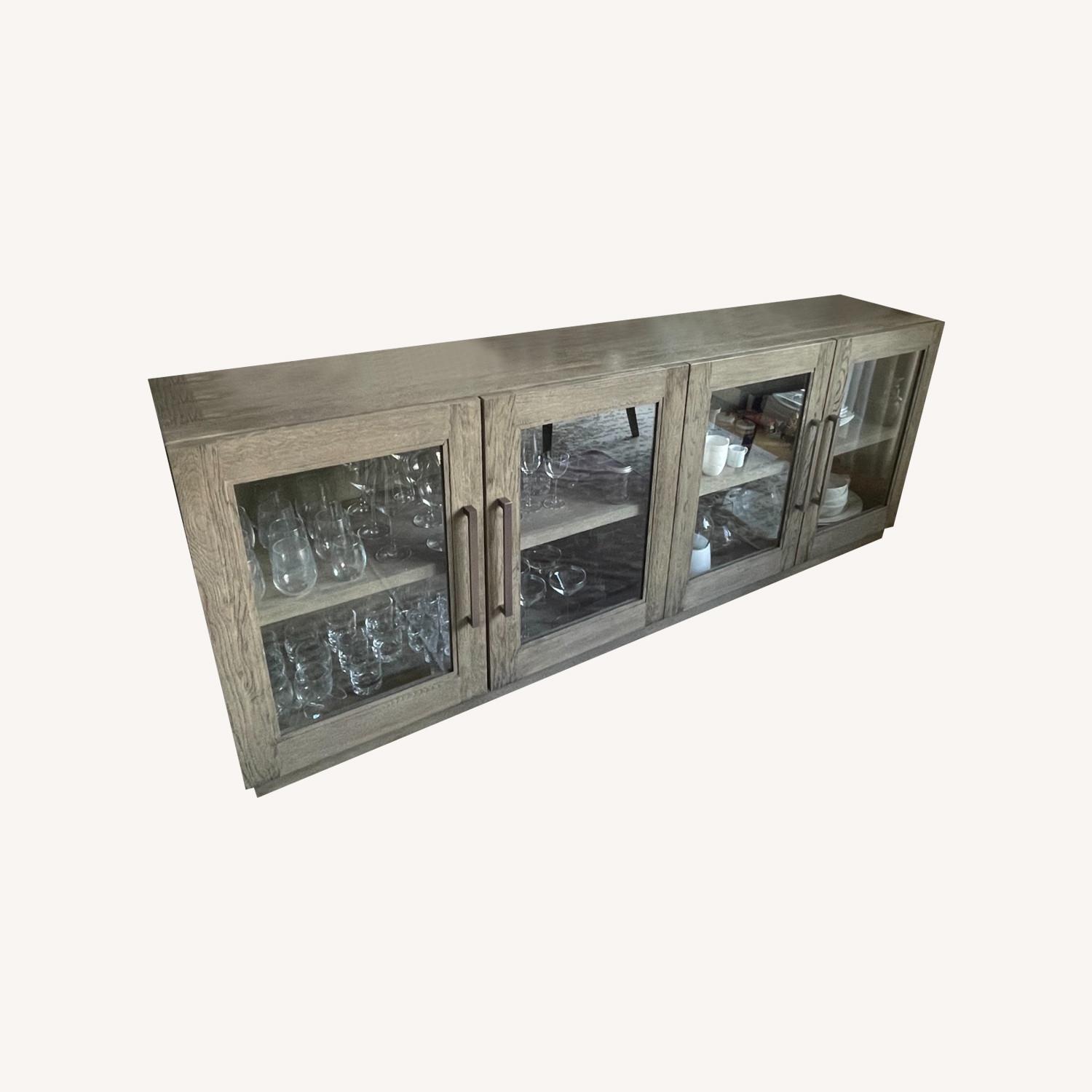 Restoration Hardware Grand Framed 4-Door Sideboard - image-0