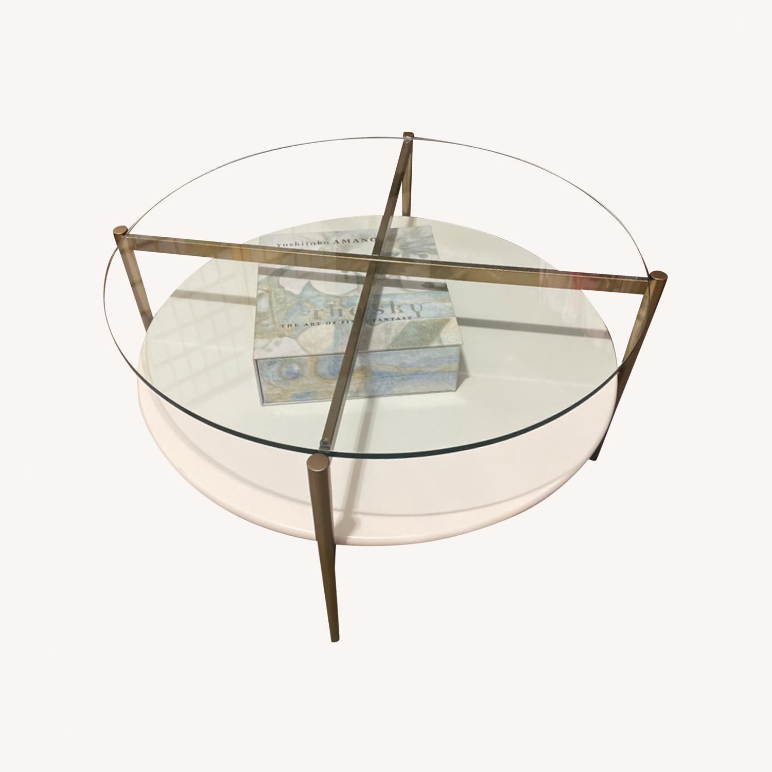 West Elm Mid-Century Round Coffee Table - image-0