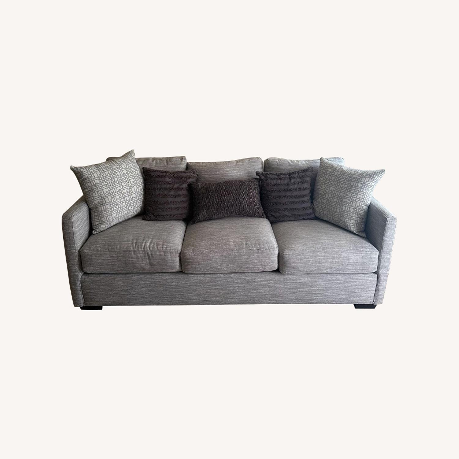 Rooms to Go Grey Sofa AptDeco