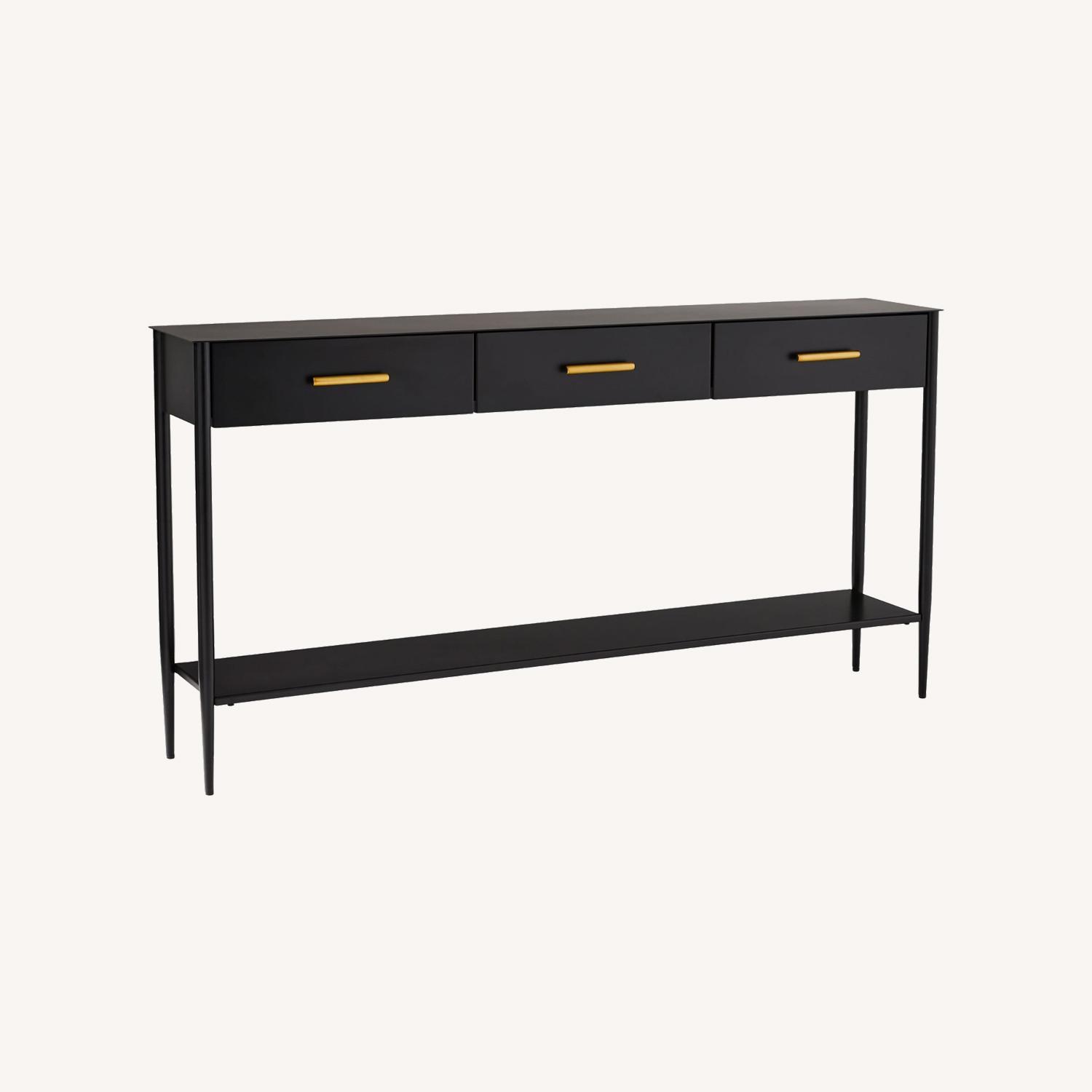 West Elm Metalwork Console - image-0