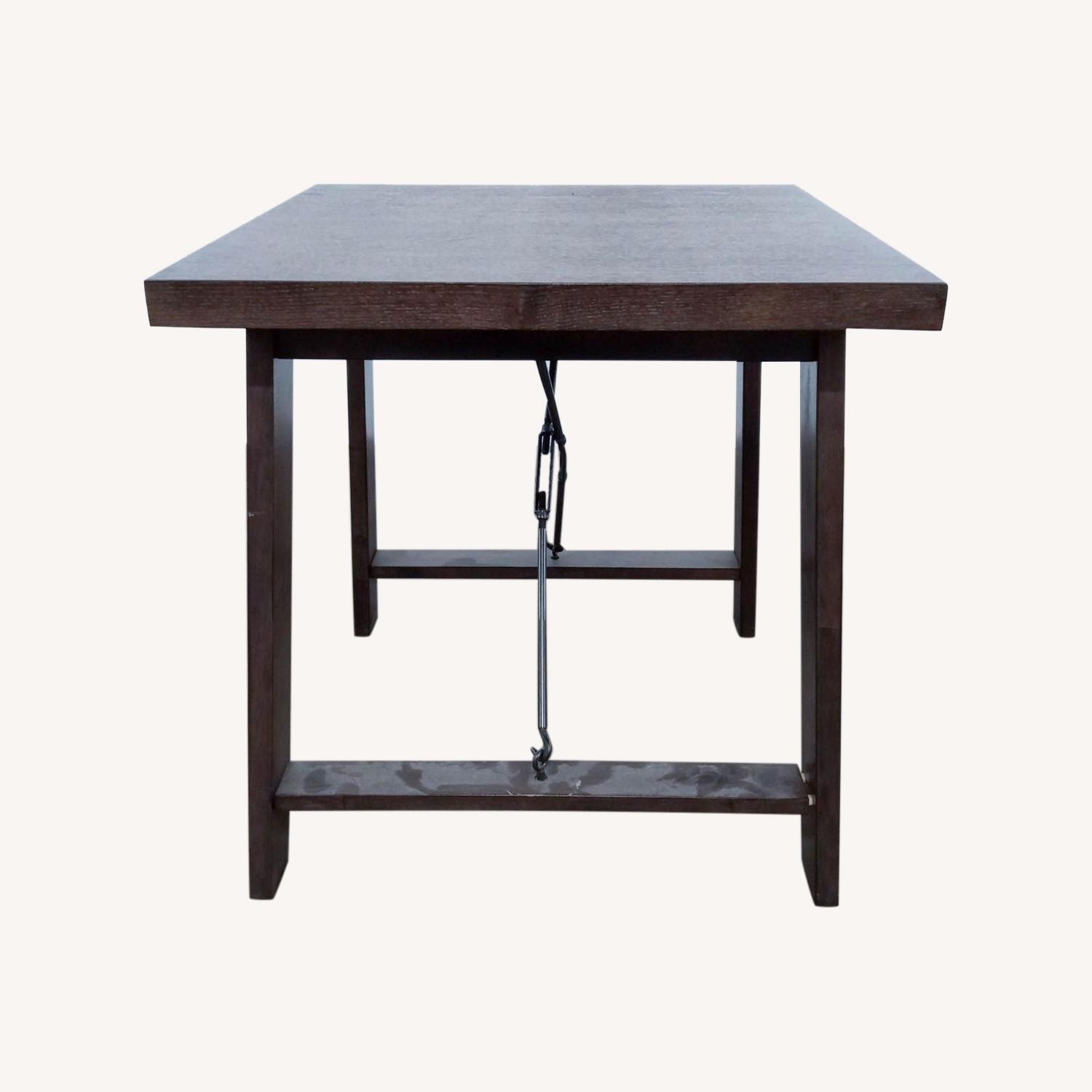 Living Spaces Wood End Table - image-0