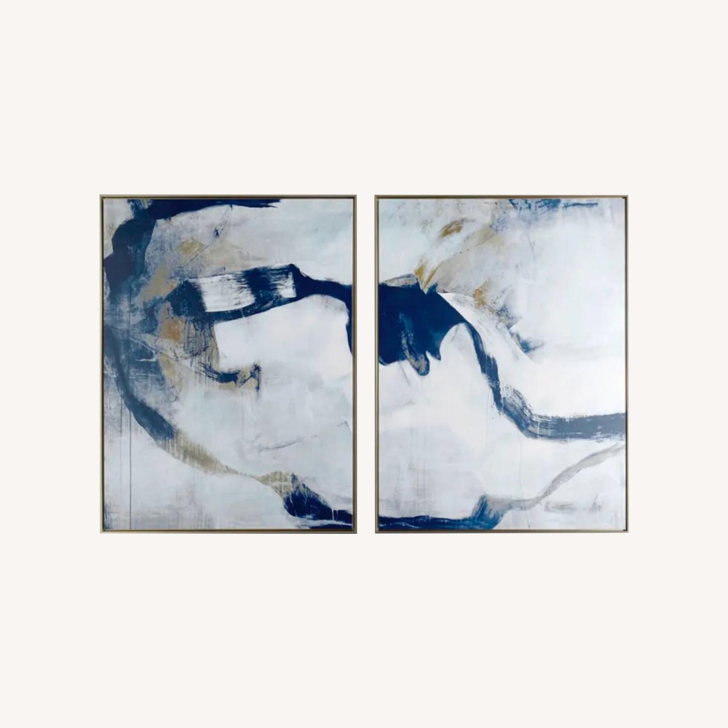 Horchow Percussion I & II Giclees 2 Piece Art Set - AptDeco