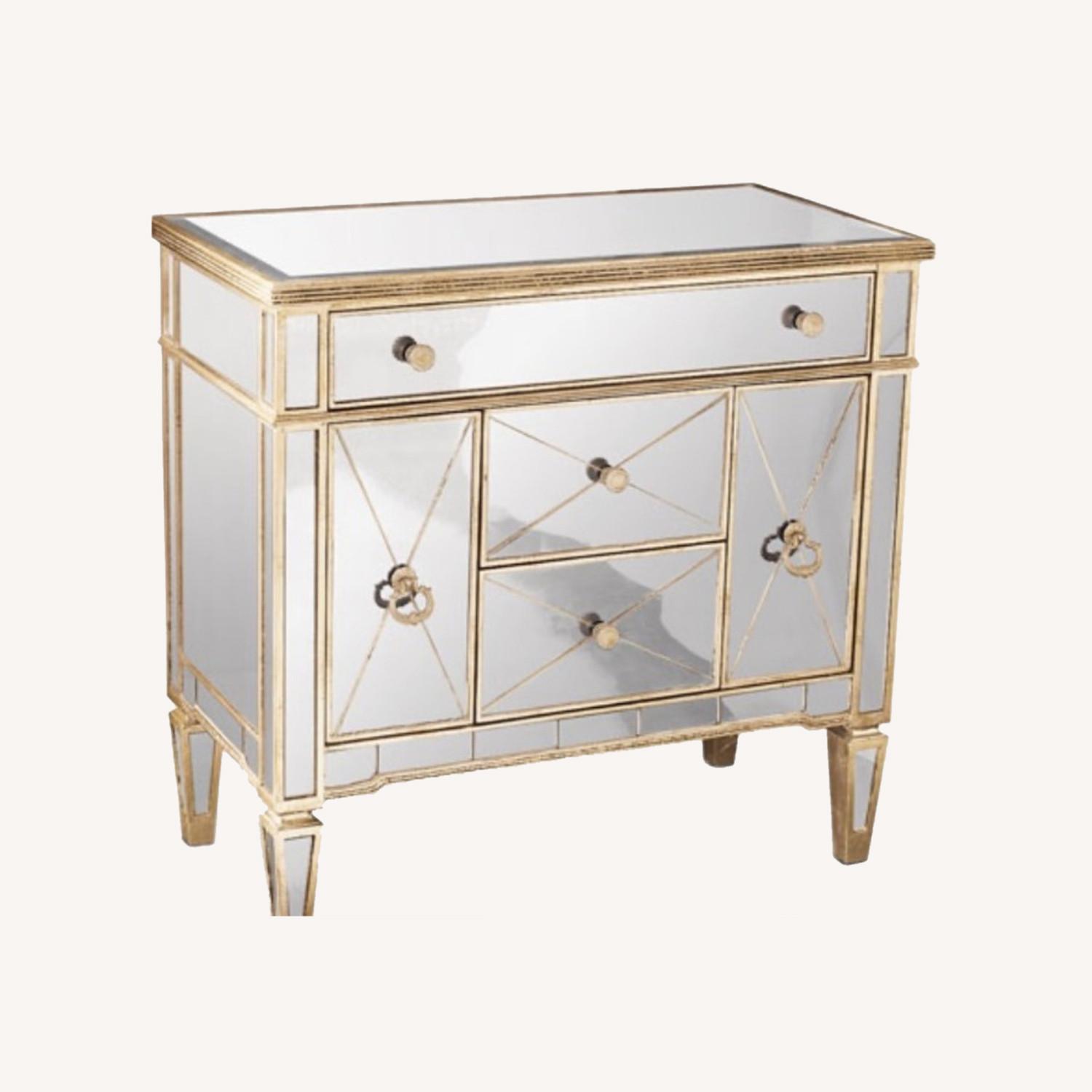 Horchow Amelie Mirrored Entry Sideboard or Dresser - image-0